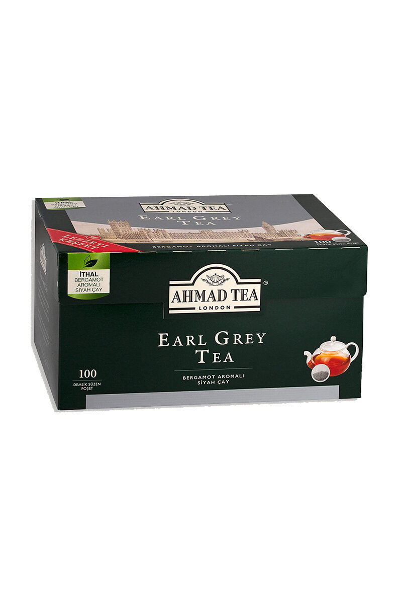 Ahmad Tea Earl Grey 100'lü Demlik Poşet Çay