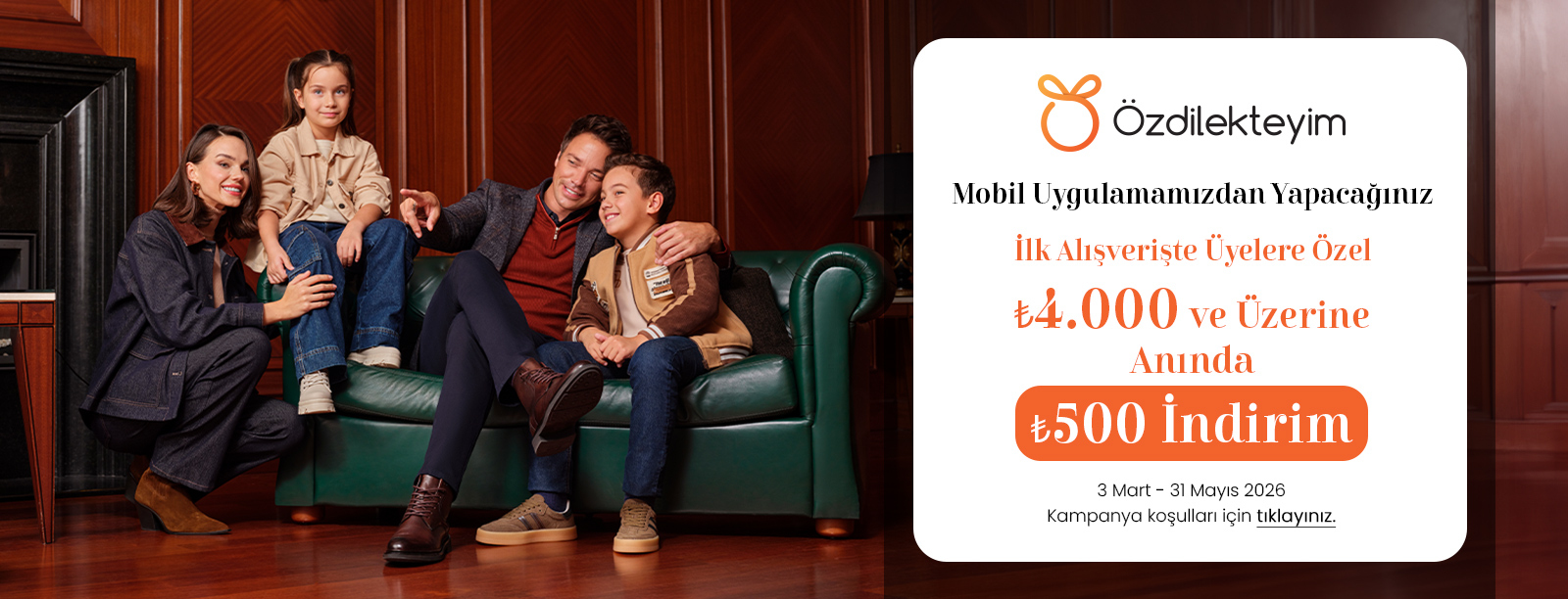 Anında İndirim Kampanyası Anında İndirim Kampanyası