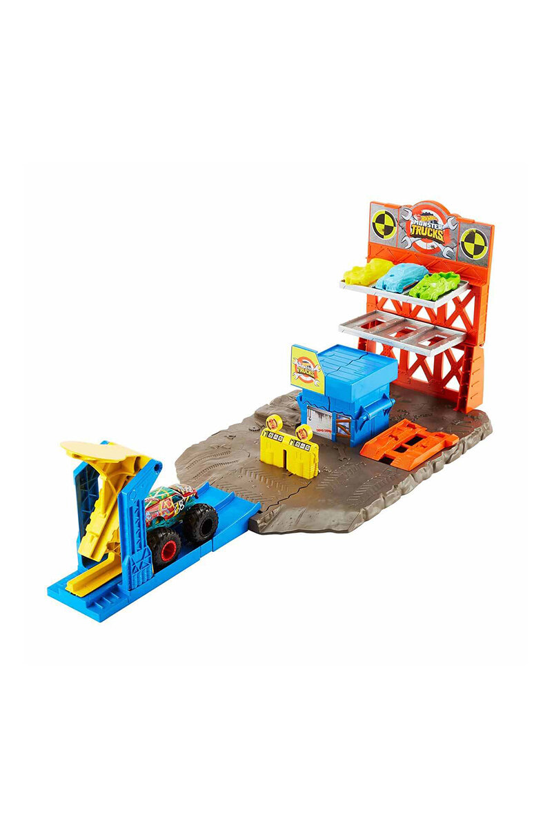Hot Wheels Monster Trucks Patlama İstasyonu Oyun Seti HFB12