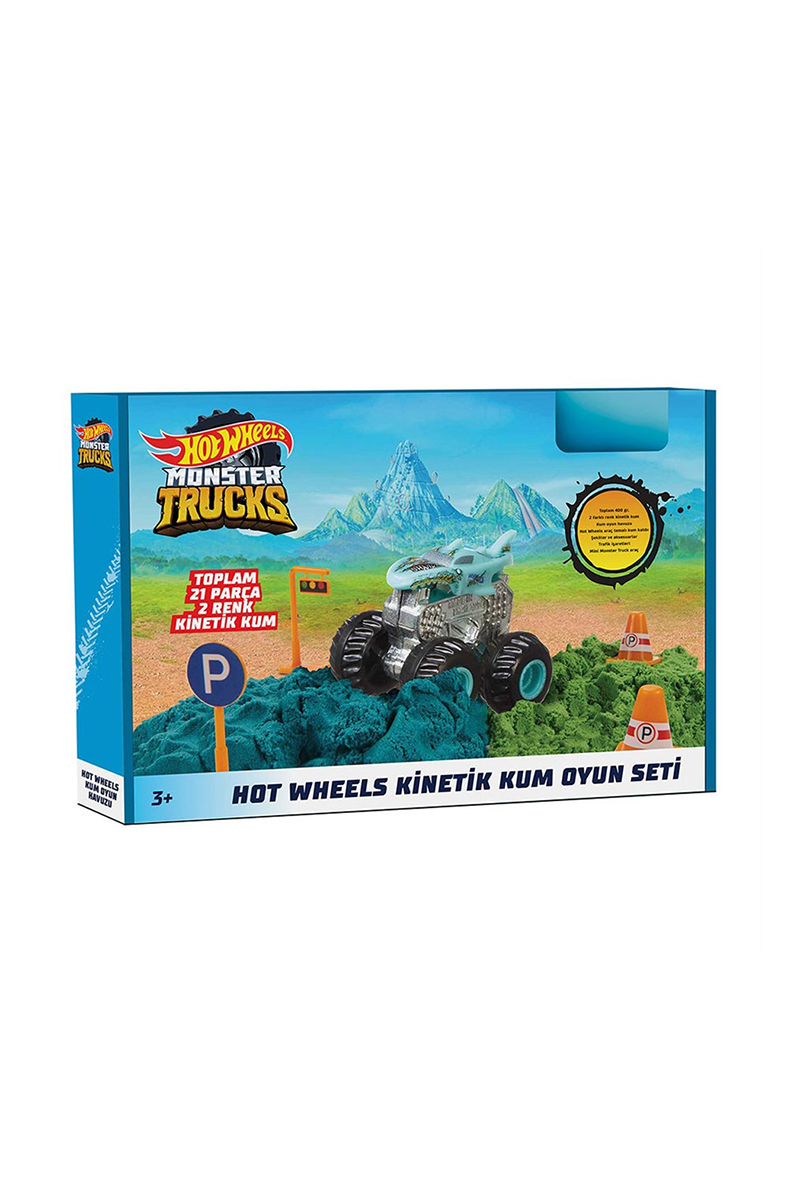 Hot Wheels Monster Trucks Kinetik Kum Oyun Seti HHJ36