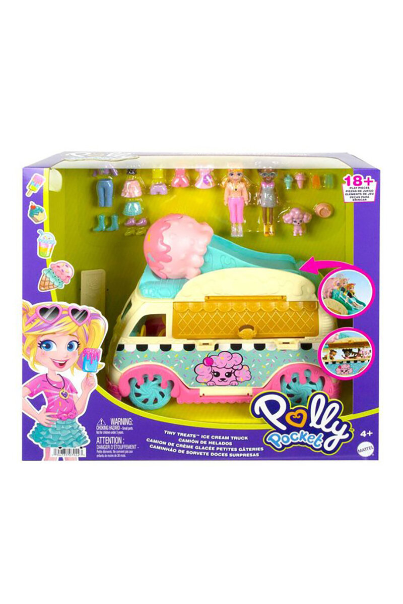 Polly Pocket Minik Lezzetler Dondurma Arabası