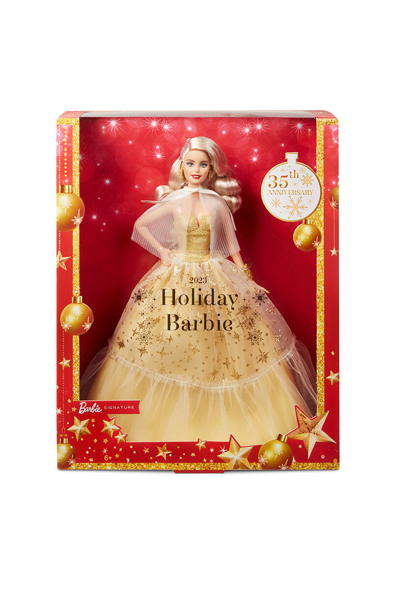 Barbie 2023 Mutlu Yıllar Bebeği Sarışın