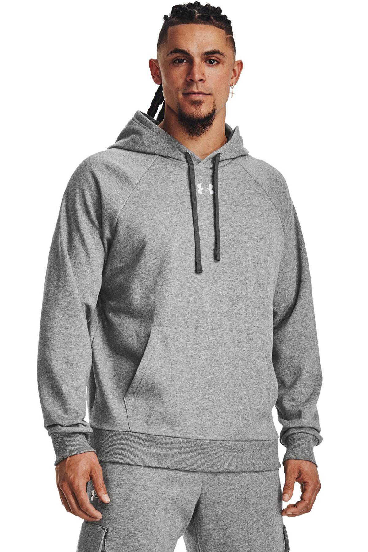 Under Armour Rival Fleece Erkek Sweatshirt 1379757-025