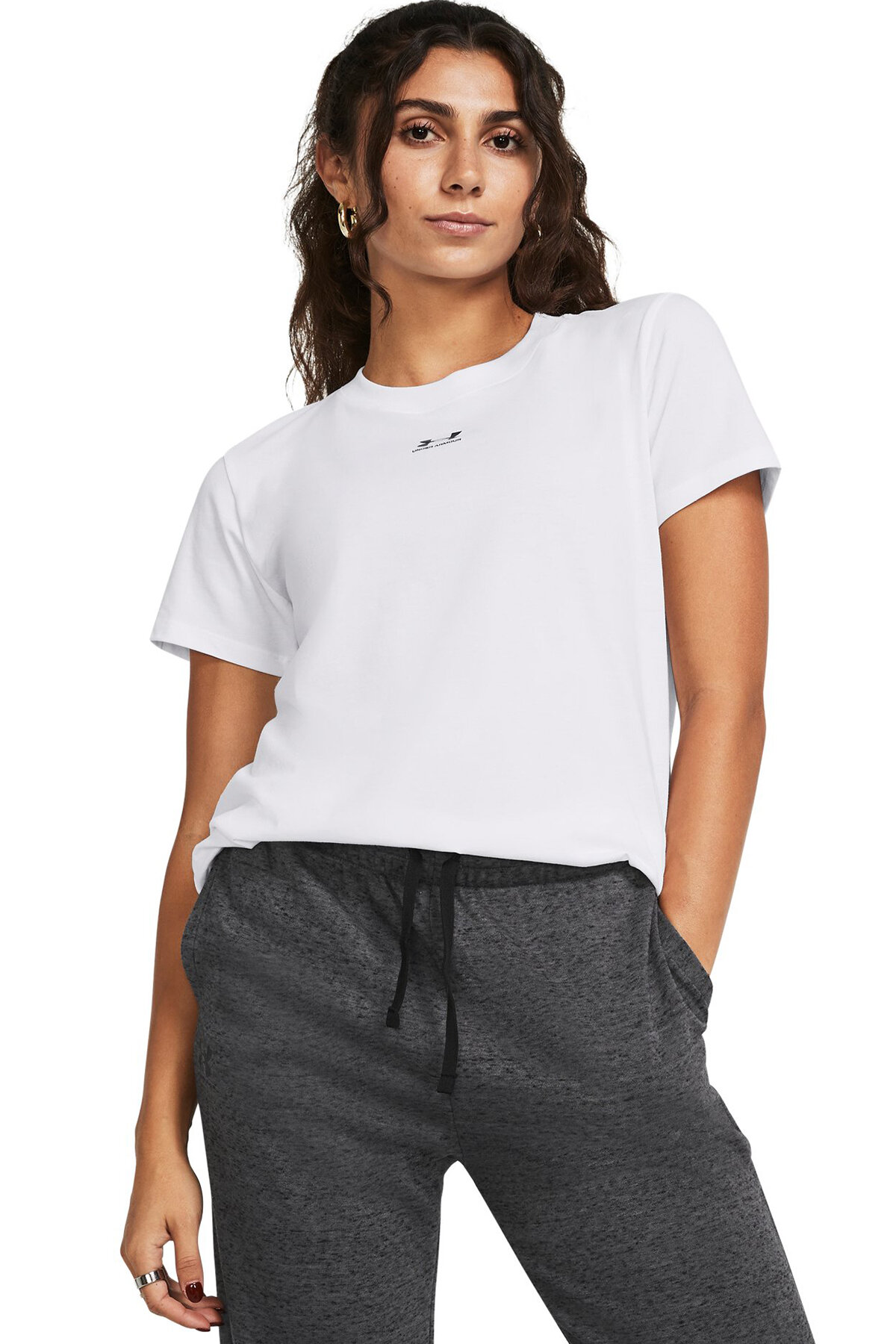 Under Armour Rival Knit Kadın Tişört 1383648-100