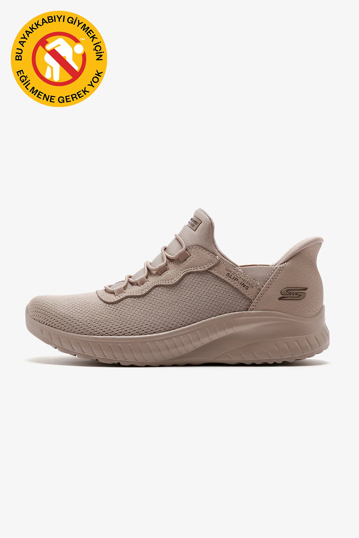 Skechers Bobs Squad Chaos Kadın Slip-ins Ayakkabı 117500 TAN