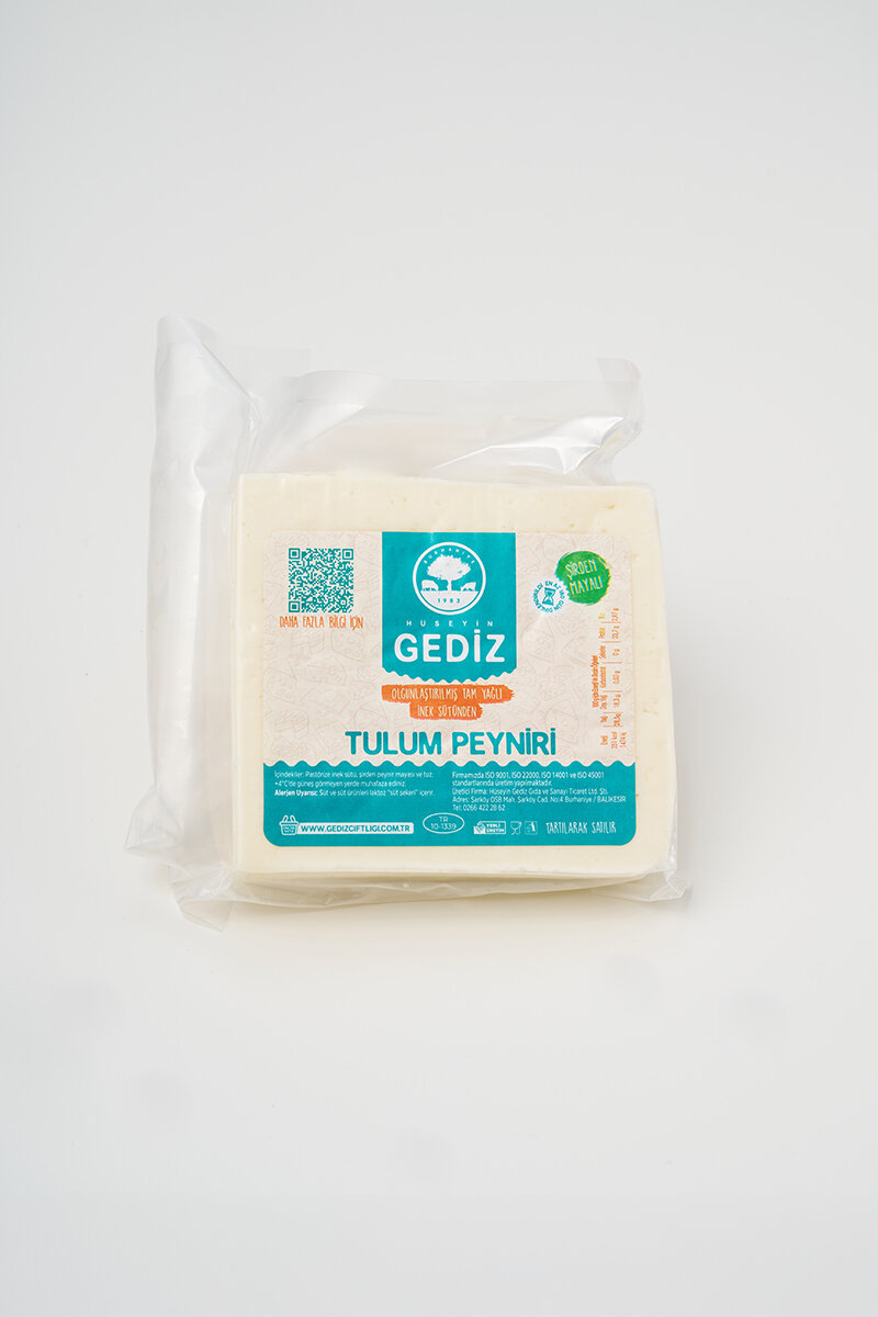 Gediz Çiftliği Olgunlaştırılmış Tam Yağlı Tulum Peyniri Kg