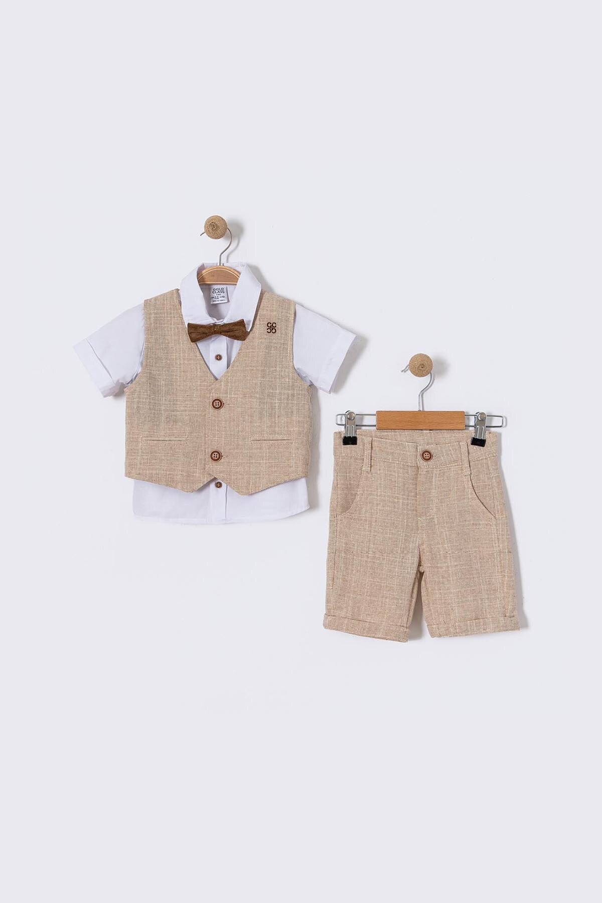 Goldclass Erkek Çocuk Yelekli Takım 4701