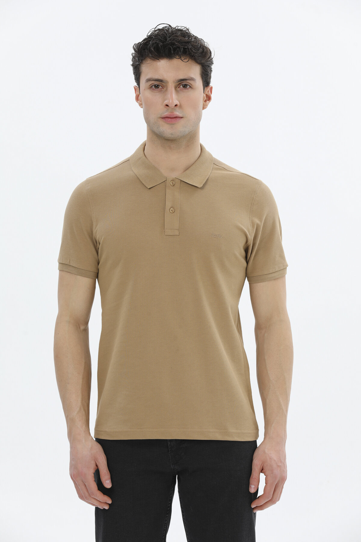 First Company Erkek Polo Yaka Düğmeli PikeTişört 2410101040