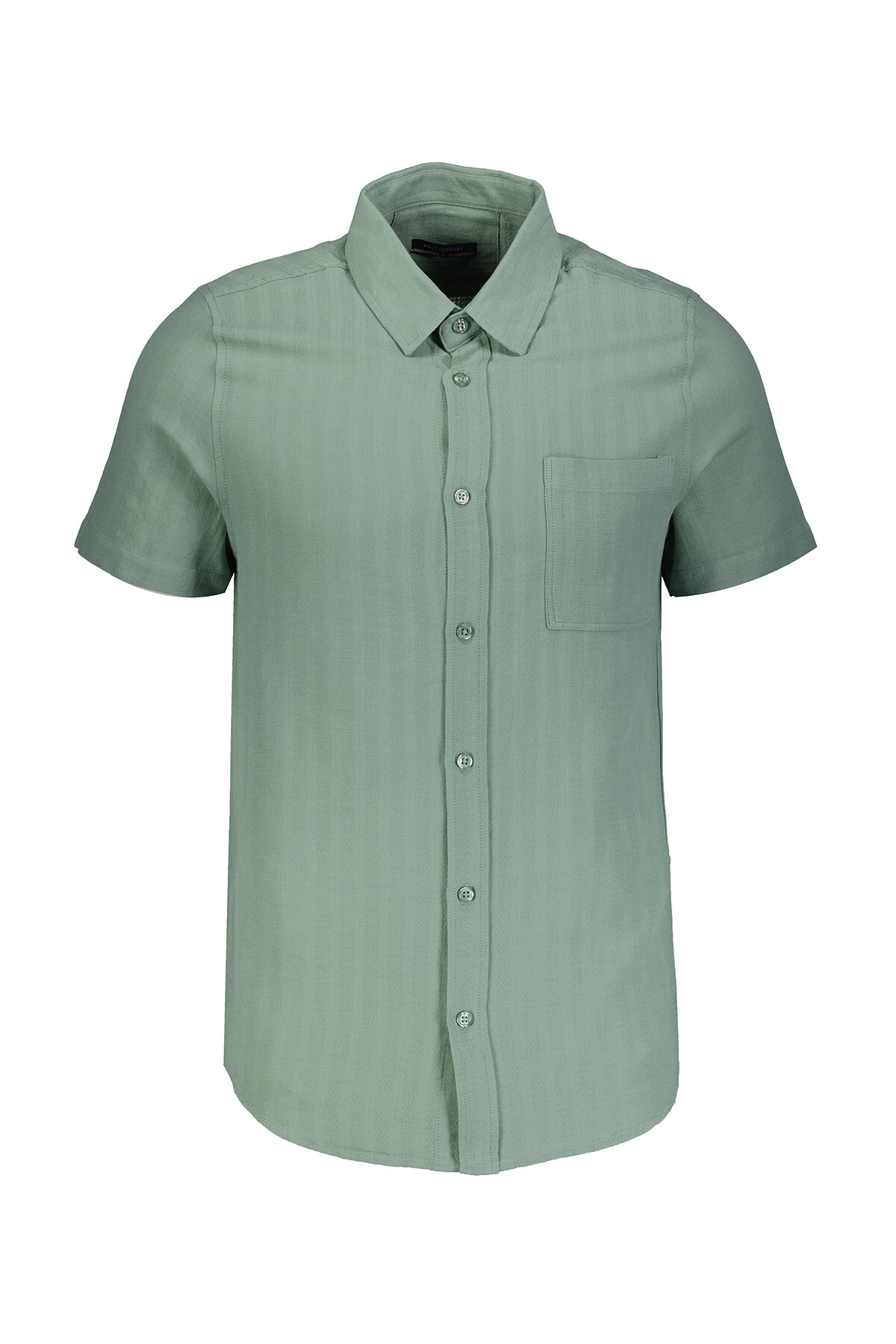 First Company Erkek Cepli Kısa Kollu Gömlek 2410103007