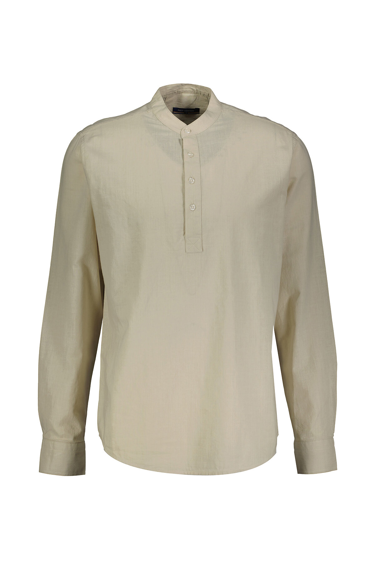 First Company Erkek Hakim Yaka Yarım Düğmeli Gömlek 2410103016