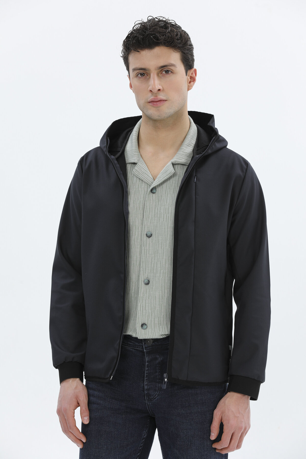 First Company Denim Erkek Softshell Mont 2417104003