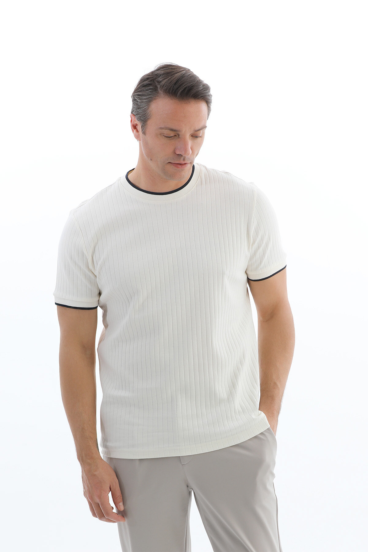 Crew Up Erkek Tişört 2617101018