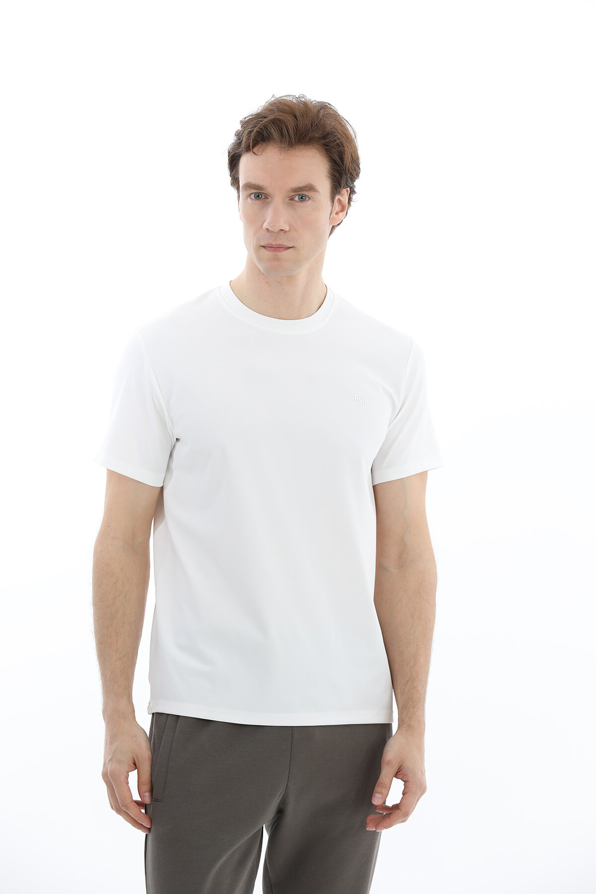Crew Up Erkek Tişört 2617101052