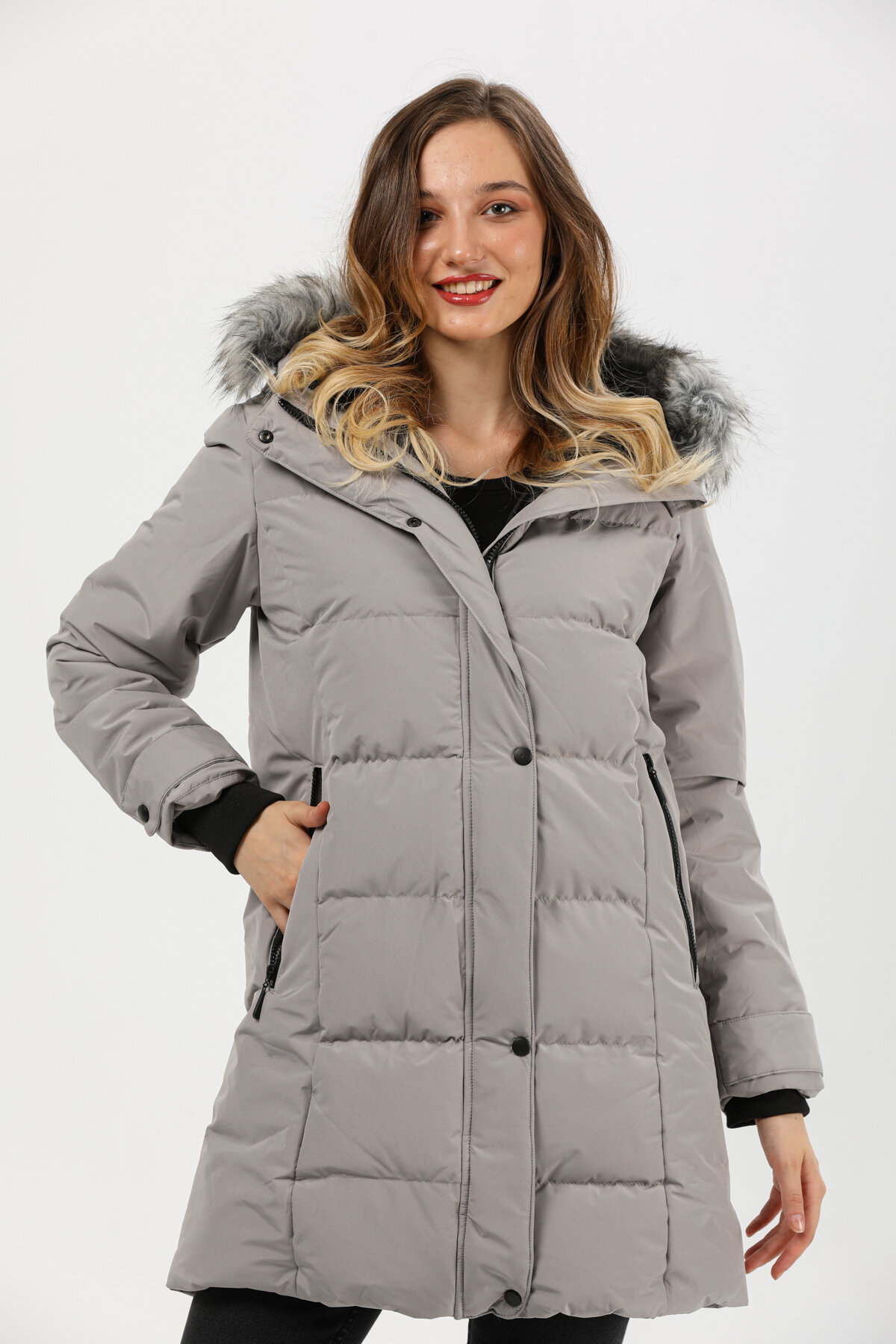 First Company Kadın Mont 2324BS201056