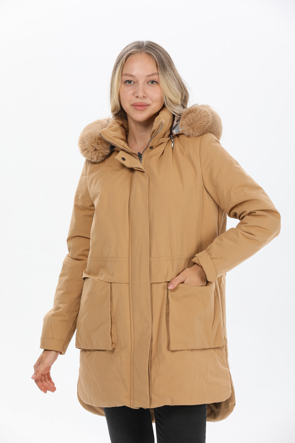 Shefame Kadın Mont 2324BK109709