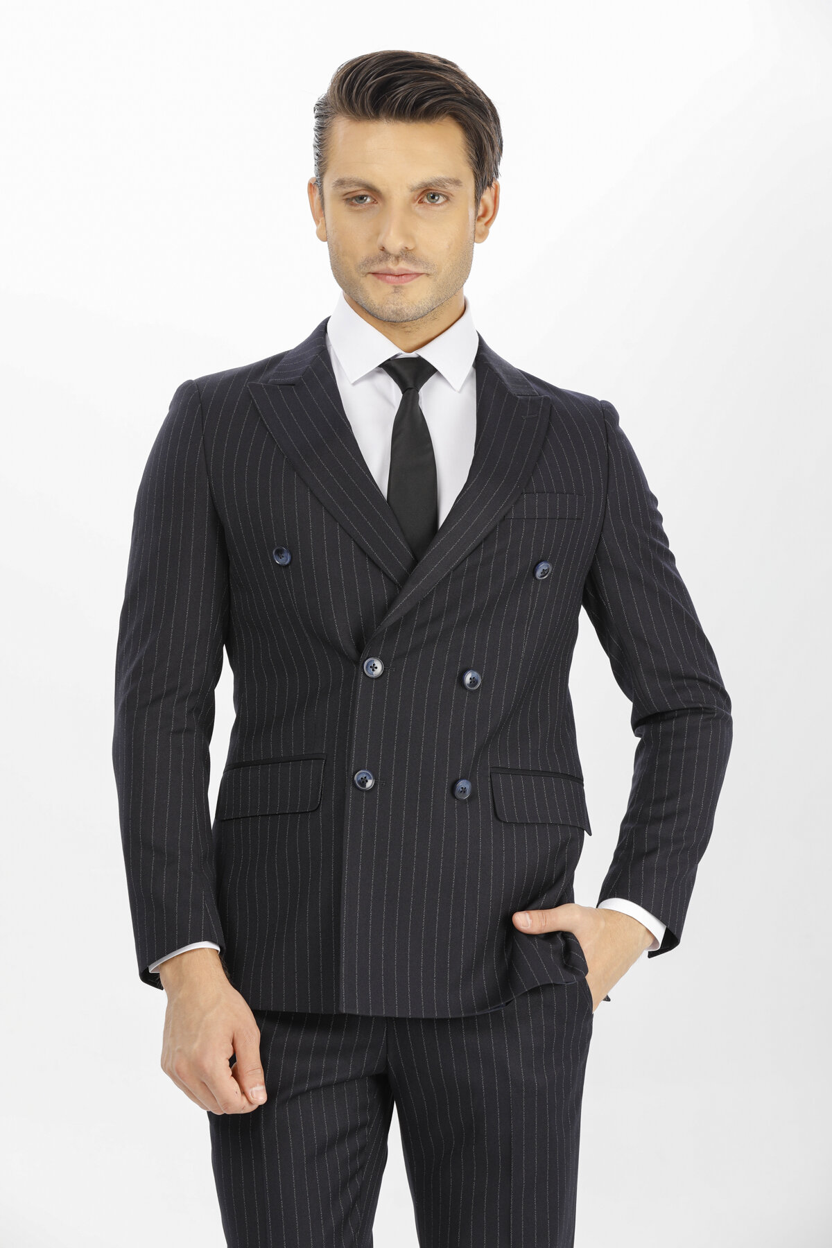 Finesuits Erkek Kruvaze Takım Elbise 2222101002.CYKRVSY6DS