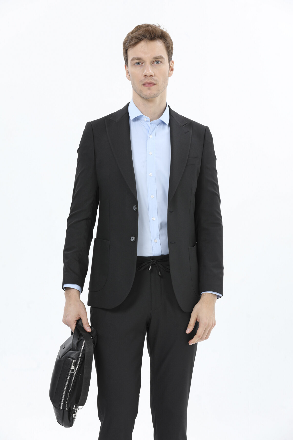 Finesuits Erkek Düz İpli Takım Elbise 2412101005.DIPSC6S