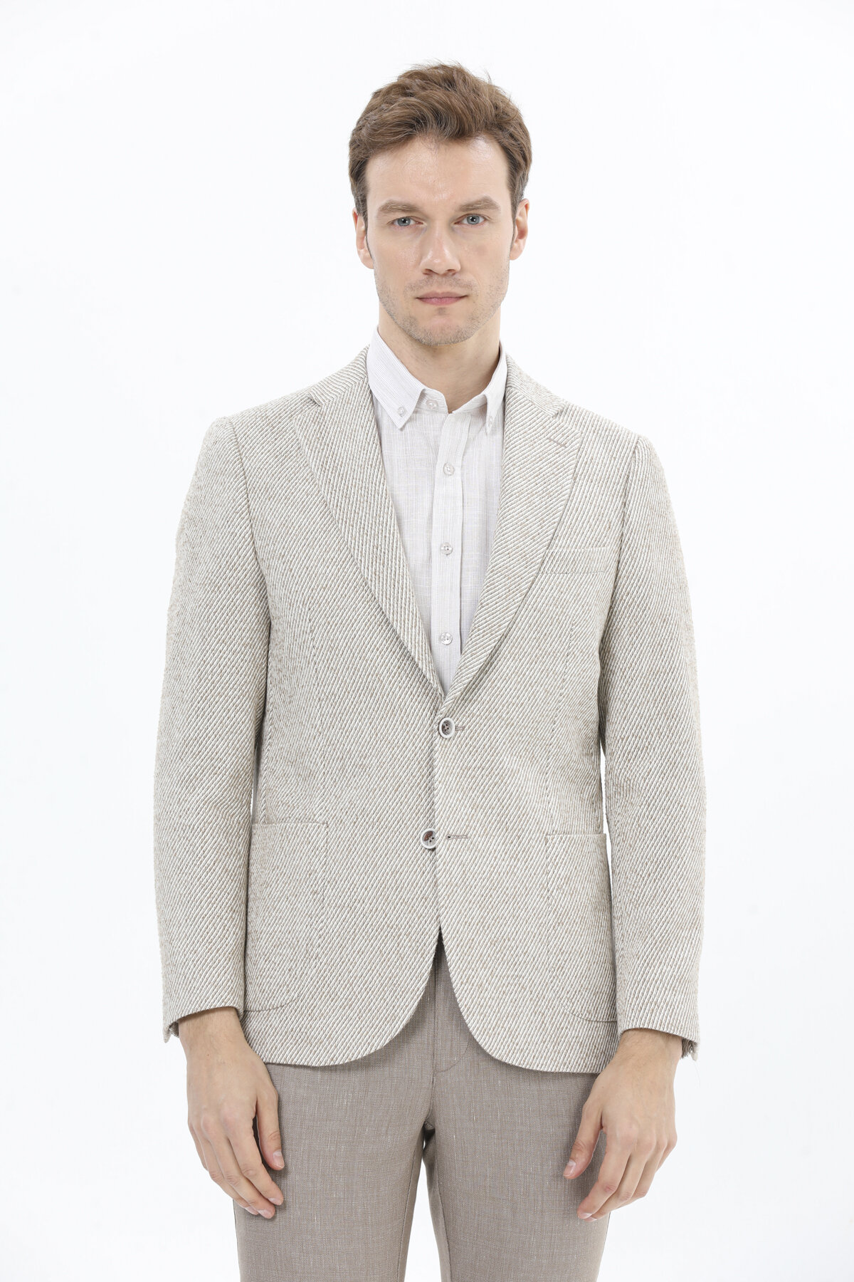 Finesuits Erkek Desenli Ceket 2412102002.DSSC6R