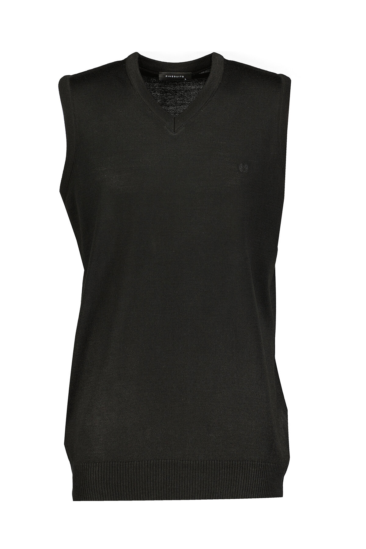 Finesuits Erkek Düz Yünlü Kazak 2422201005.DZSVTR