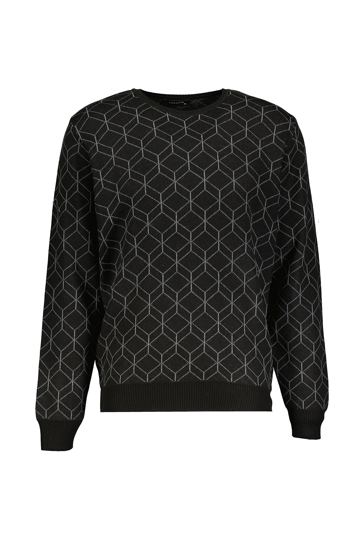 Finesuits Erkek Desenli Kazak 2422201027.DSOYR