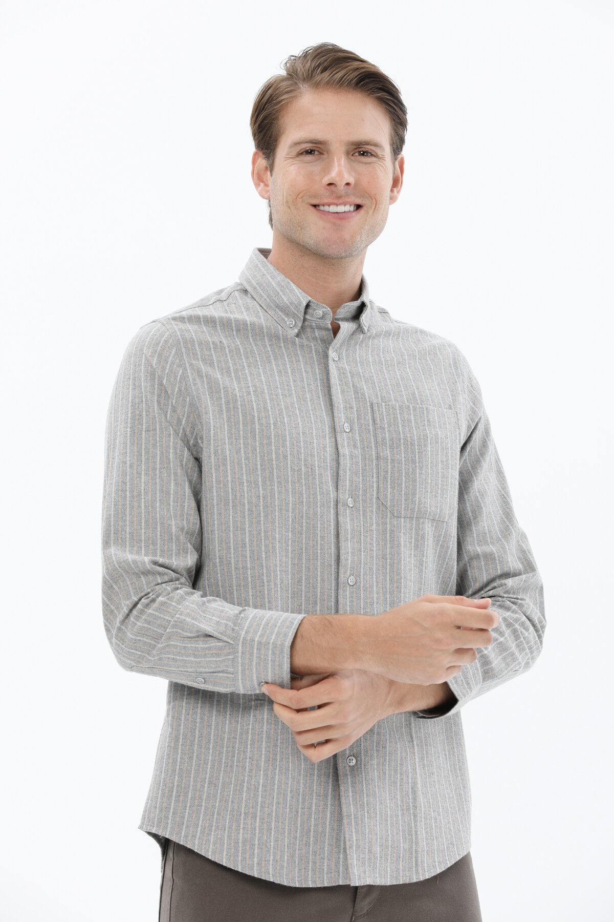 Finesuits Erkek Flanel Gömlek 2422204053.MLCR