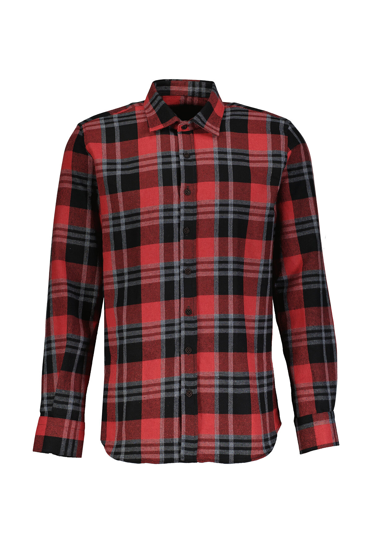 Finesuits Erkek Flanel Gömlek 2422204015.FLR