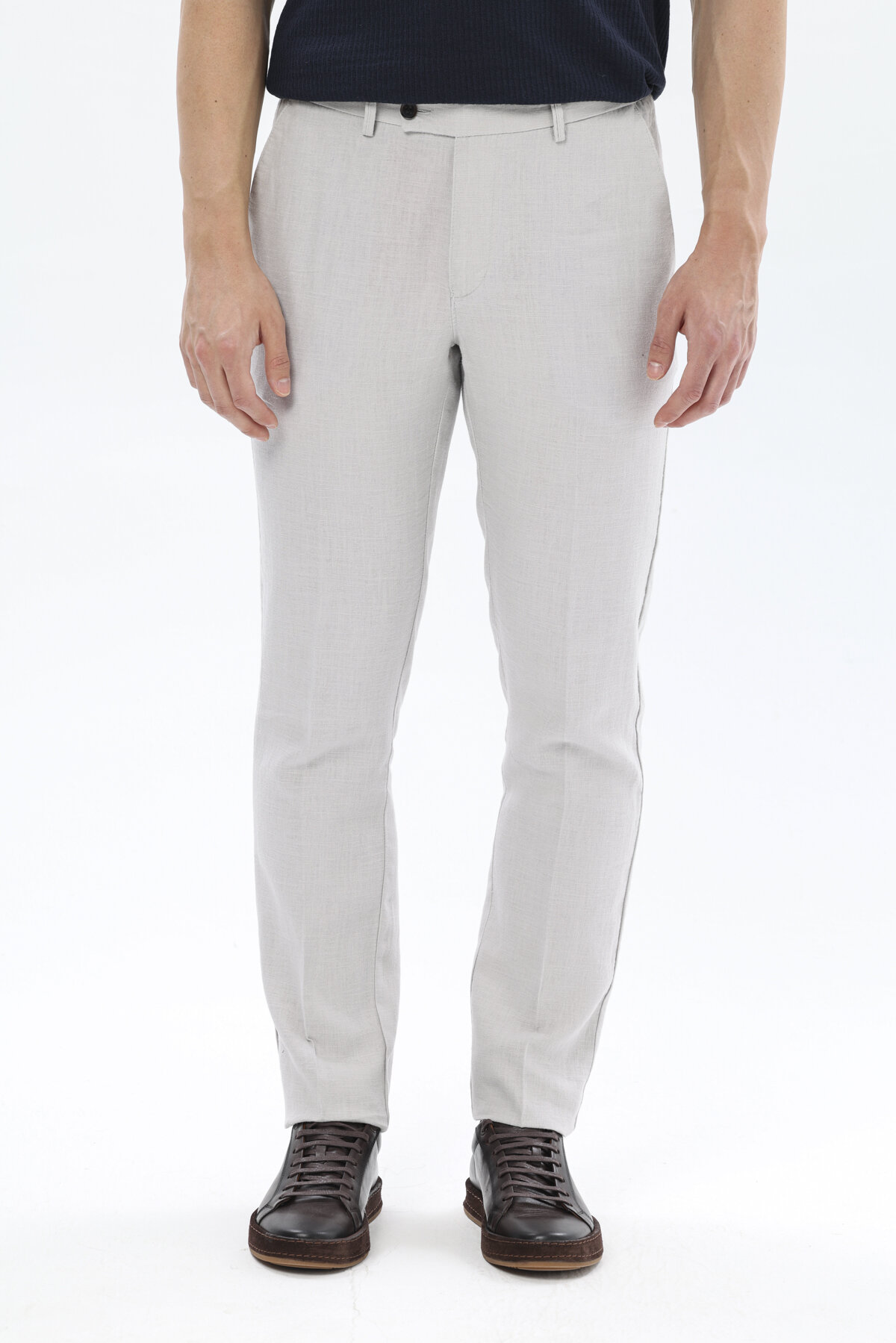 Finesuits Erkek Keten Spor Pantolon 2512203012.KTYCS