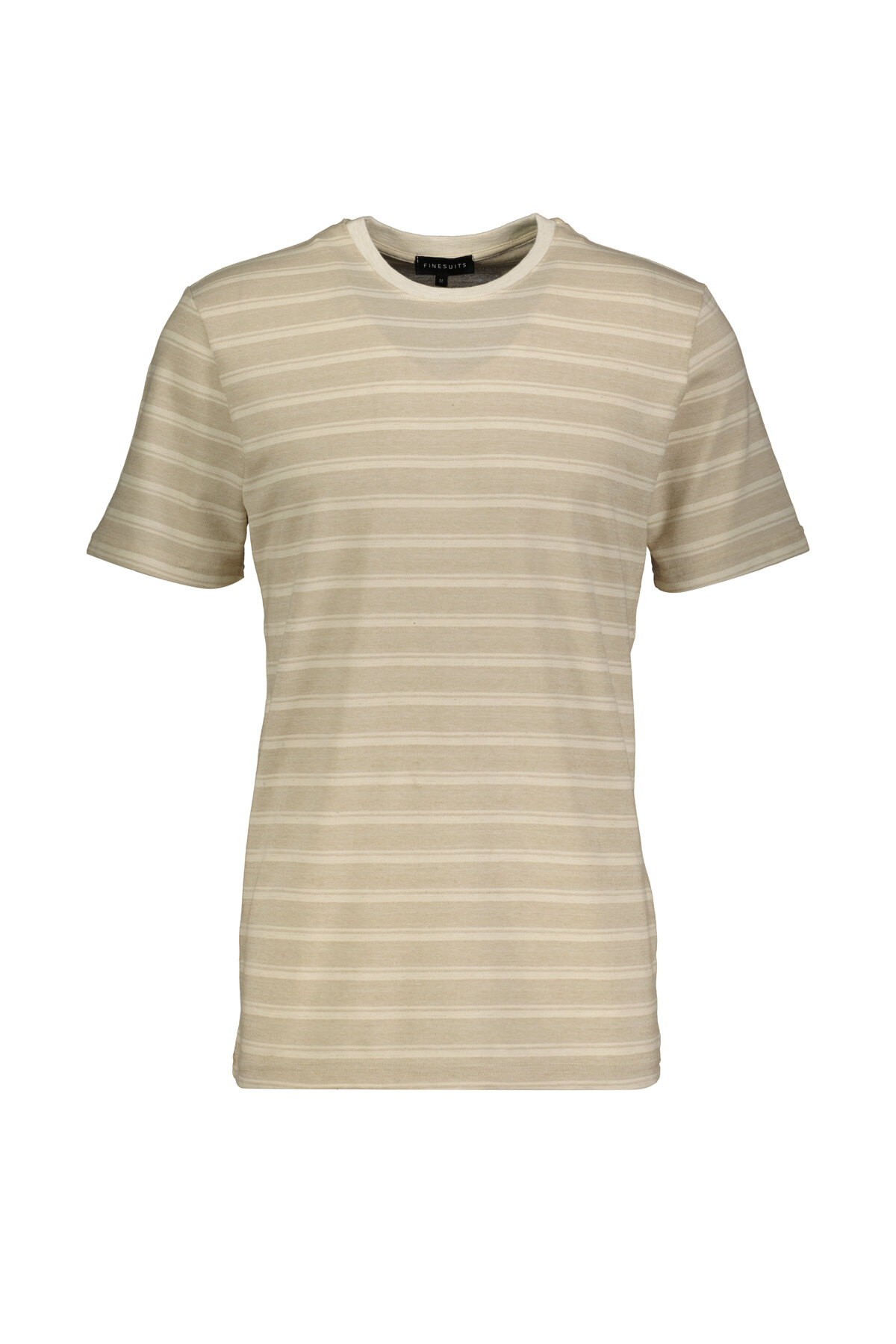 Finesuits Erkek Keten Karışımlı Tişört 2512202119.KTOYR