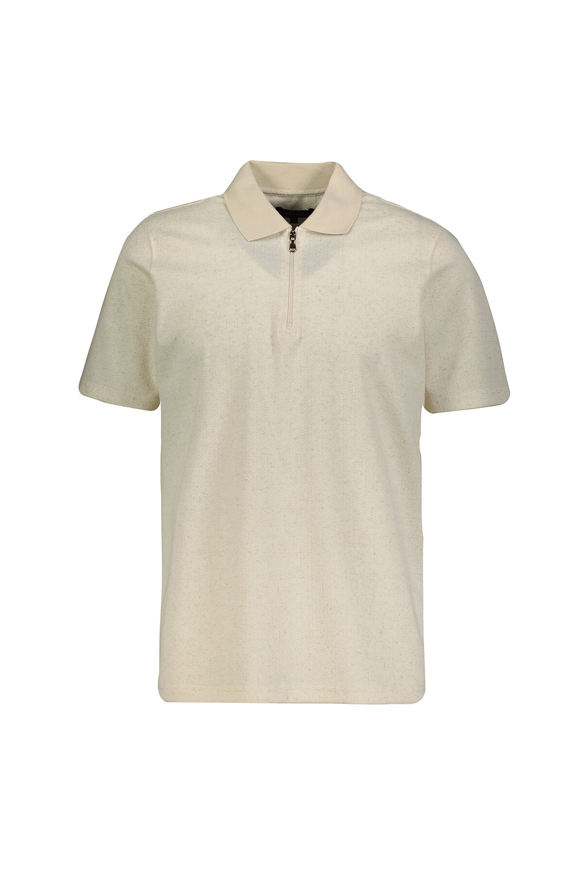 Finesuits Erkek Keten Karışımlı Tişört 2512202019.KTFPYR