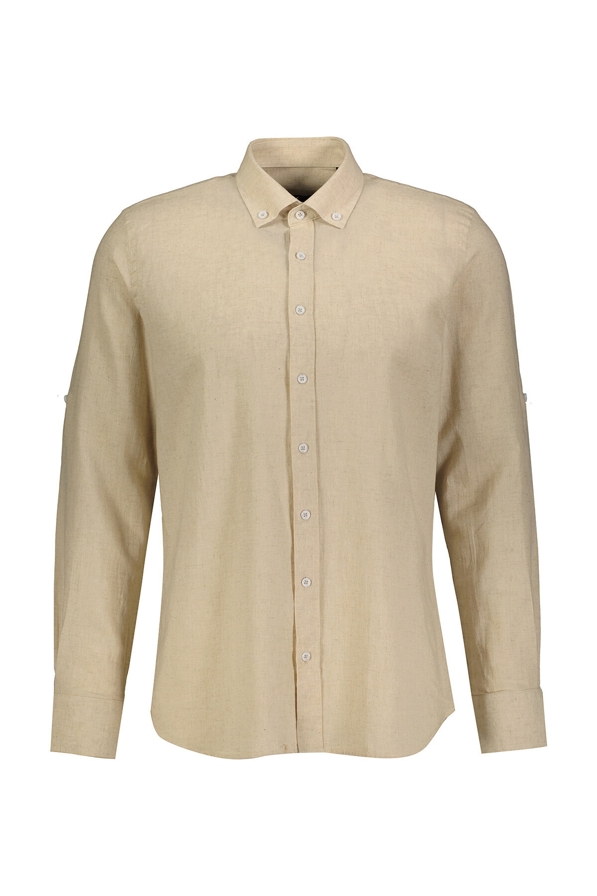 Finesuits Erkek Keten Karışımlı Gömlek 2412103013.SKDR