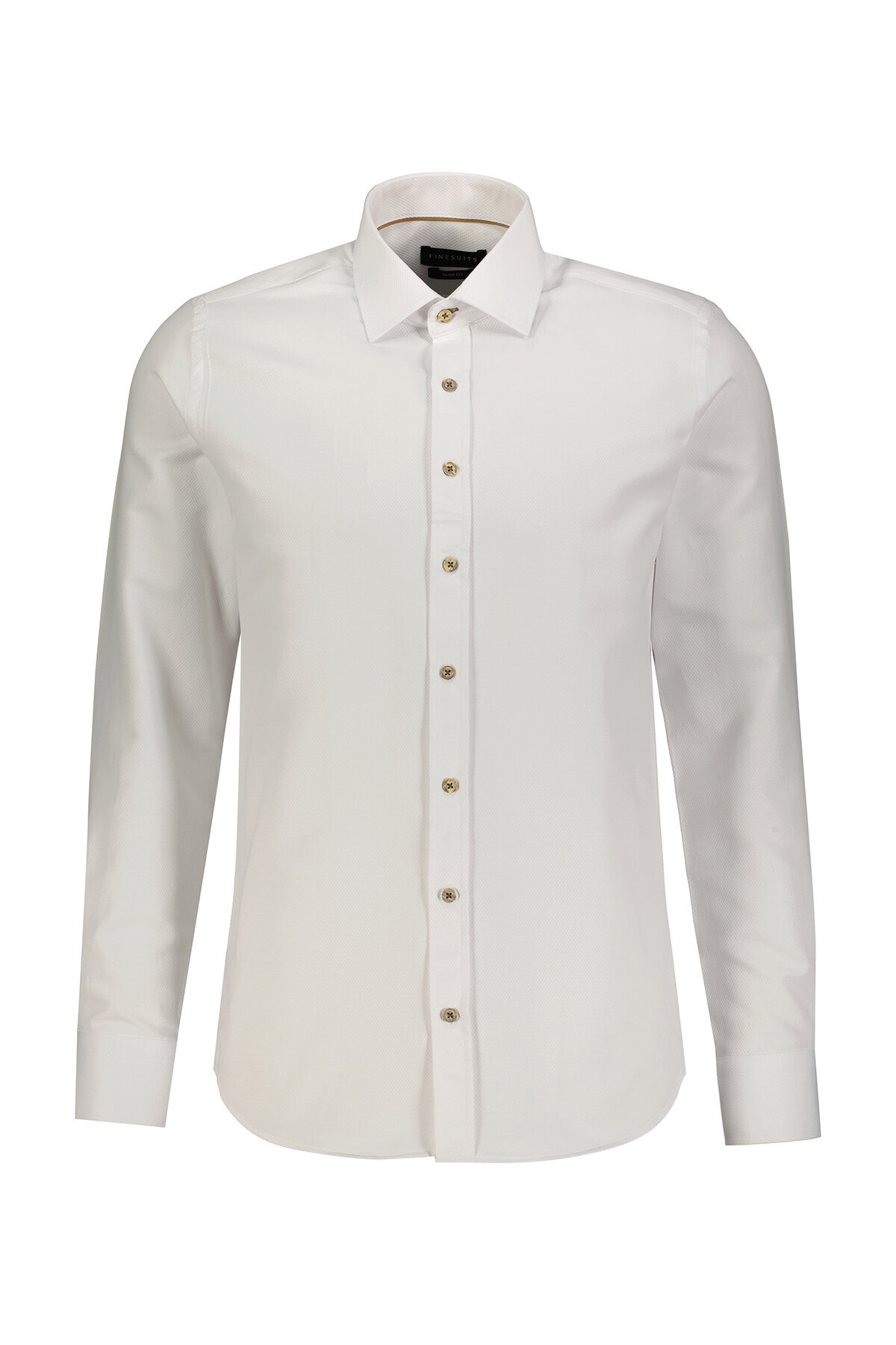 Finesuits Erkek Armürlü Gömlek 2412103016.UDS