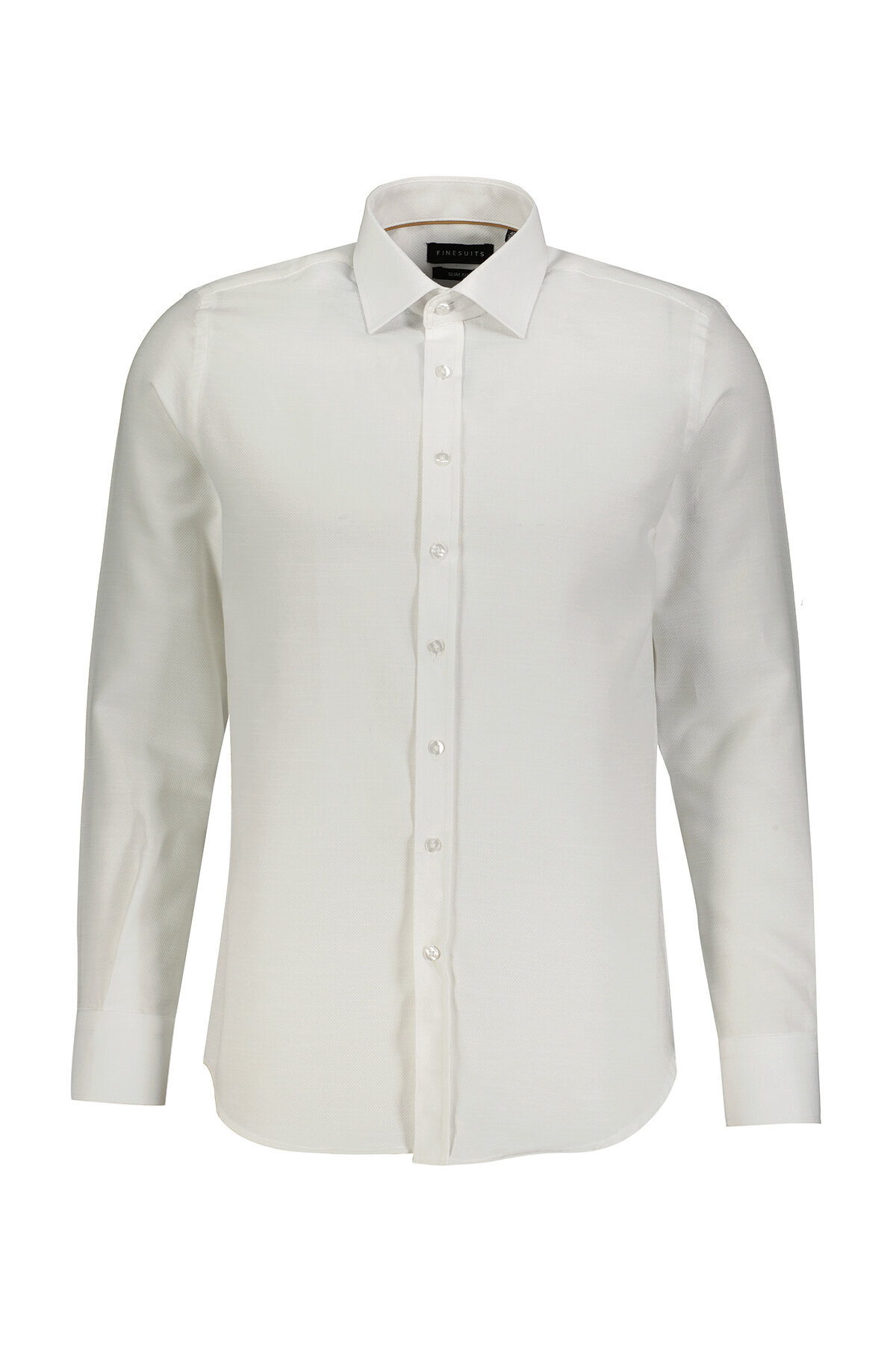 Finesuits Erkek Armürlü Gömlek 2412103017.US