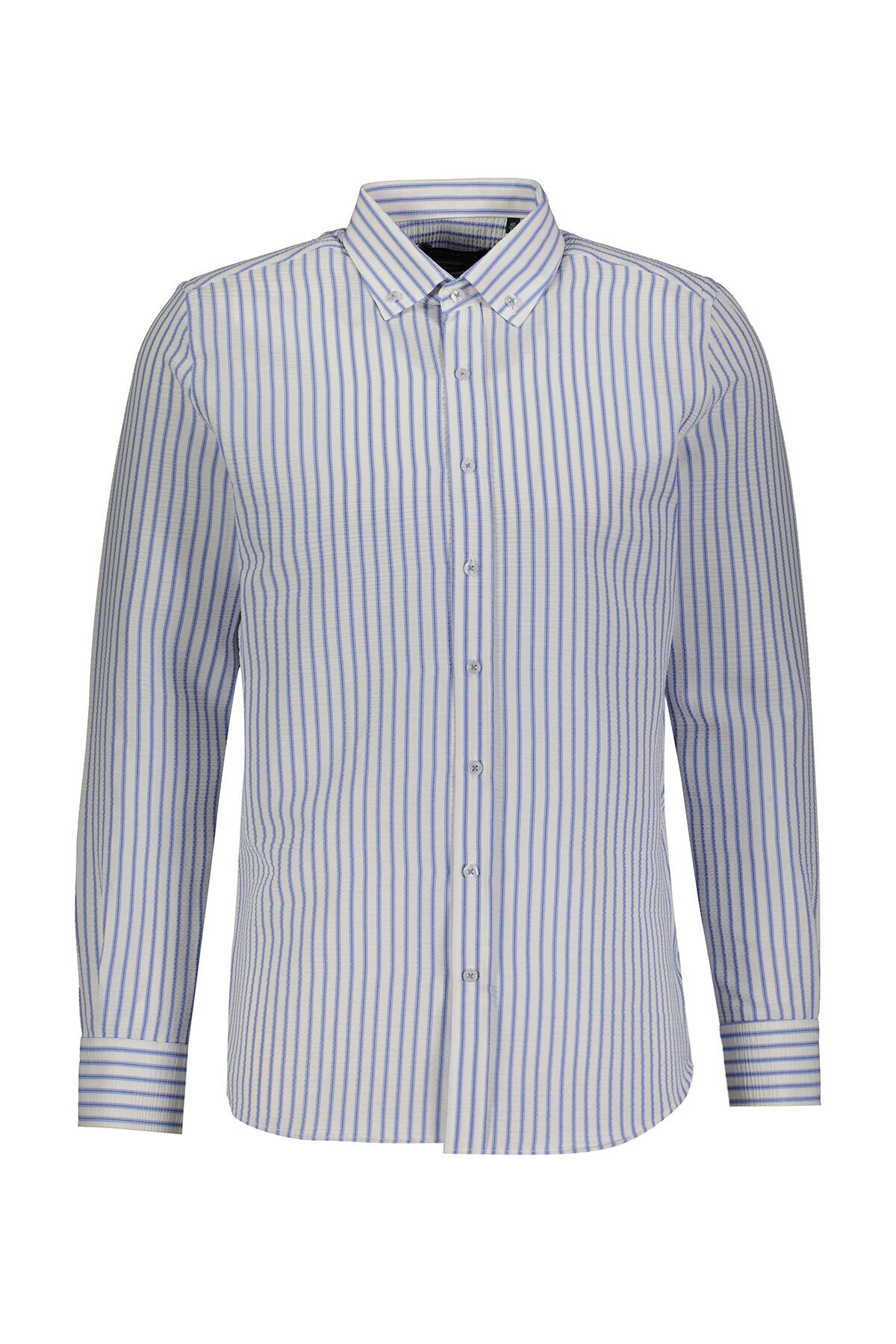 Finesuits Erkek Gofreli Çizligi Gömlek 2412103018.UDS