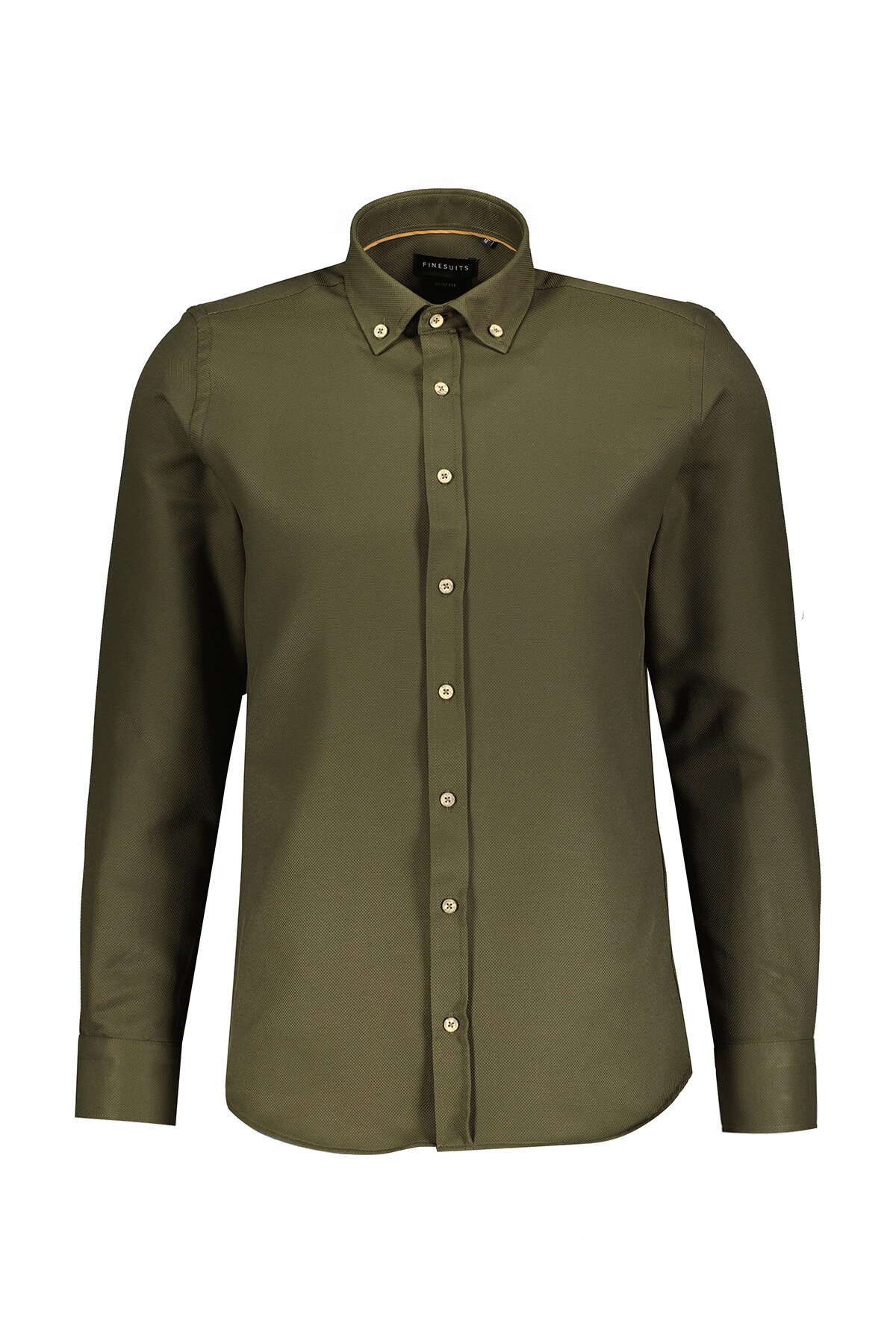 Finesuits Erkek Armürlü Gömlek 2412103021.UDS