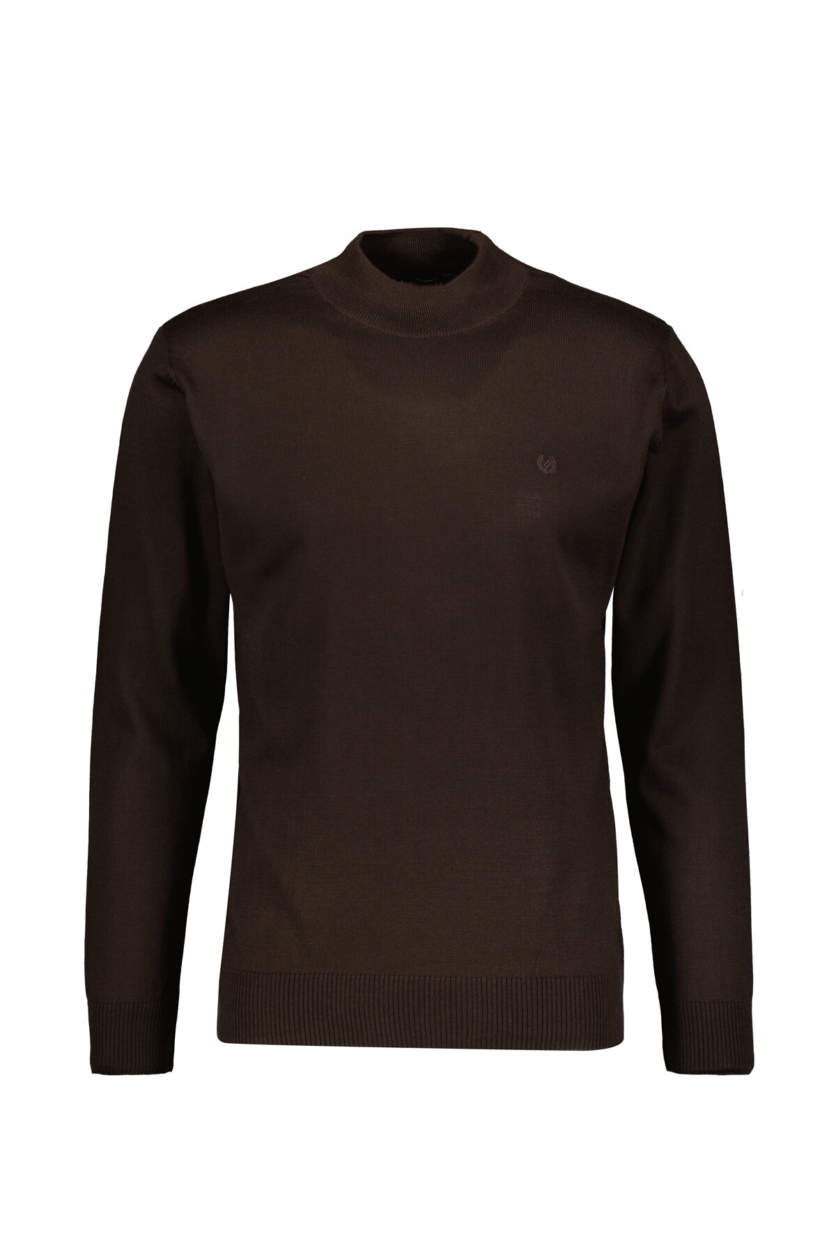 Finesuits Erkek Düz Yünlü Düz Yünlü Kazak 2522201002.DZYBR