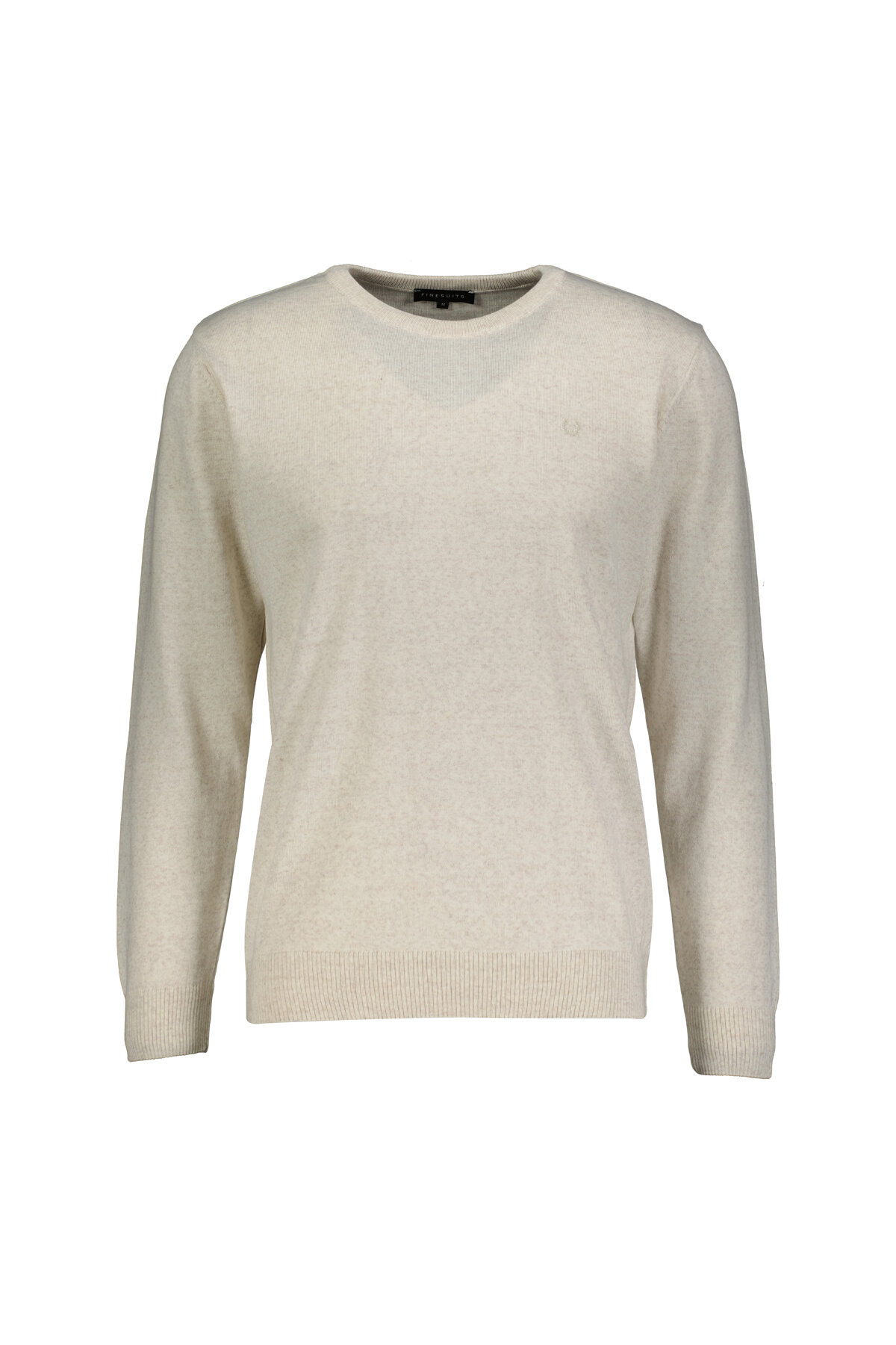 Finesuits Erkek Düz Yünlü Düz Yünlü Kazak 2522201003.DZOYR