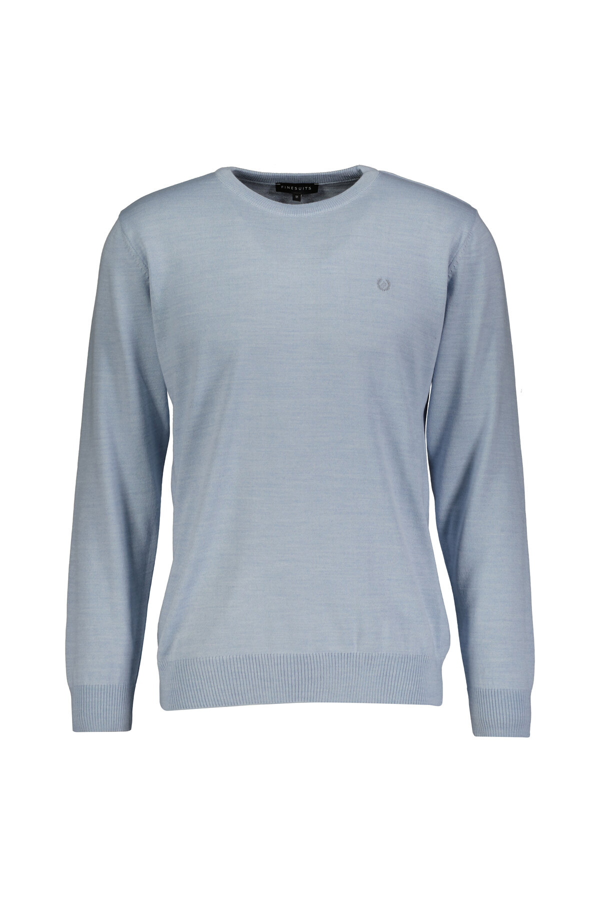 Finesuits Erkek Düz Yünlü Düz Yünlü Kazak 2522201003.DZOYR