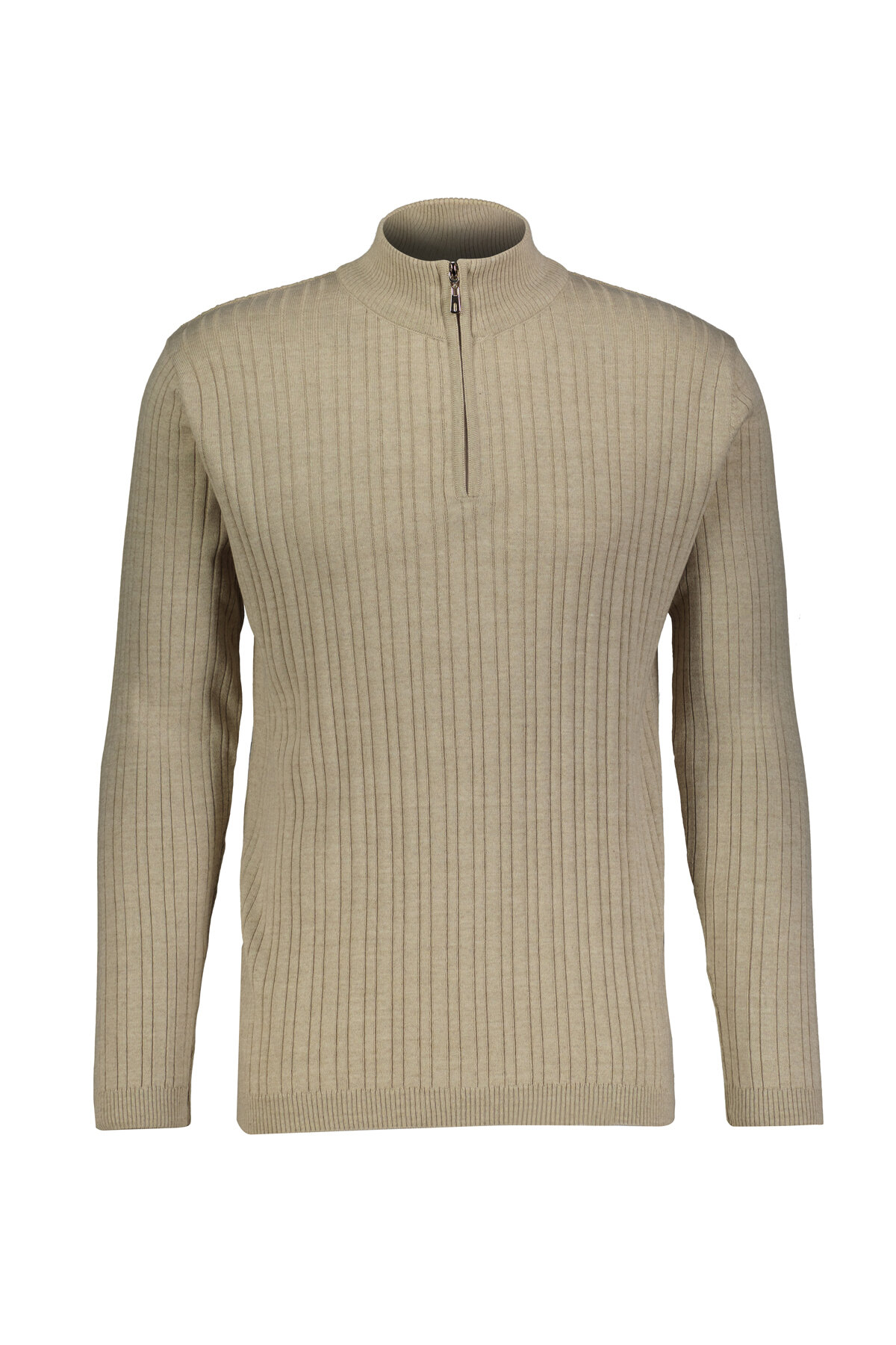 Finesuits Erkek Düz Yünlü Desenli Yünlü Kazak 2522201010.YBFR