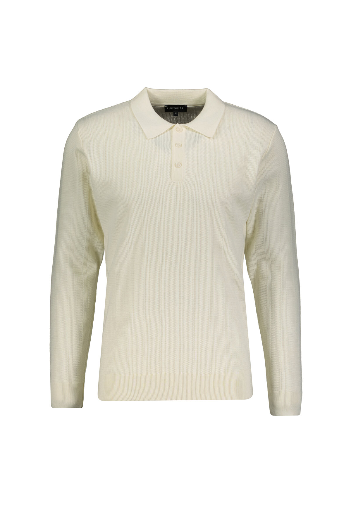 Finesuits Erkek Düz Yünlü Desenli Yünlü Kazak 2522201028.PYR