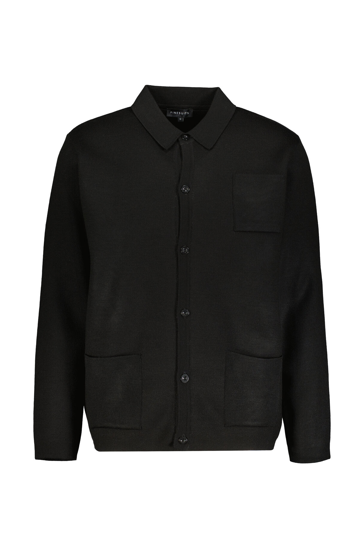 Finesuits Erkek Düz Desenli Hırka 2522201029.PYR