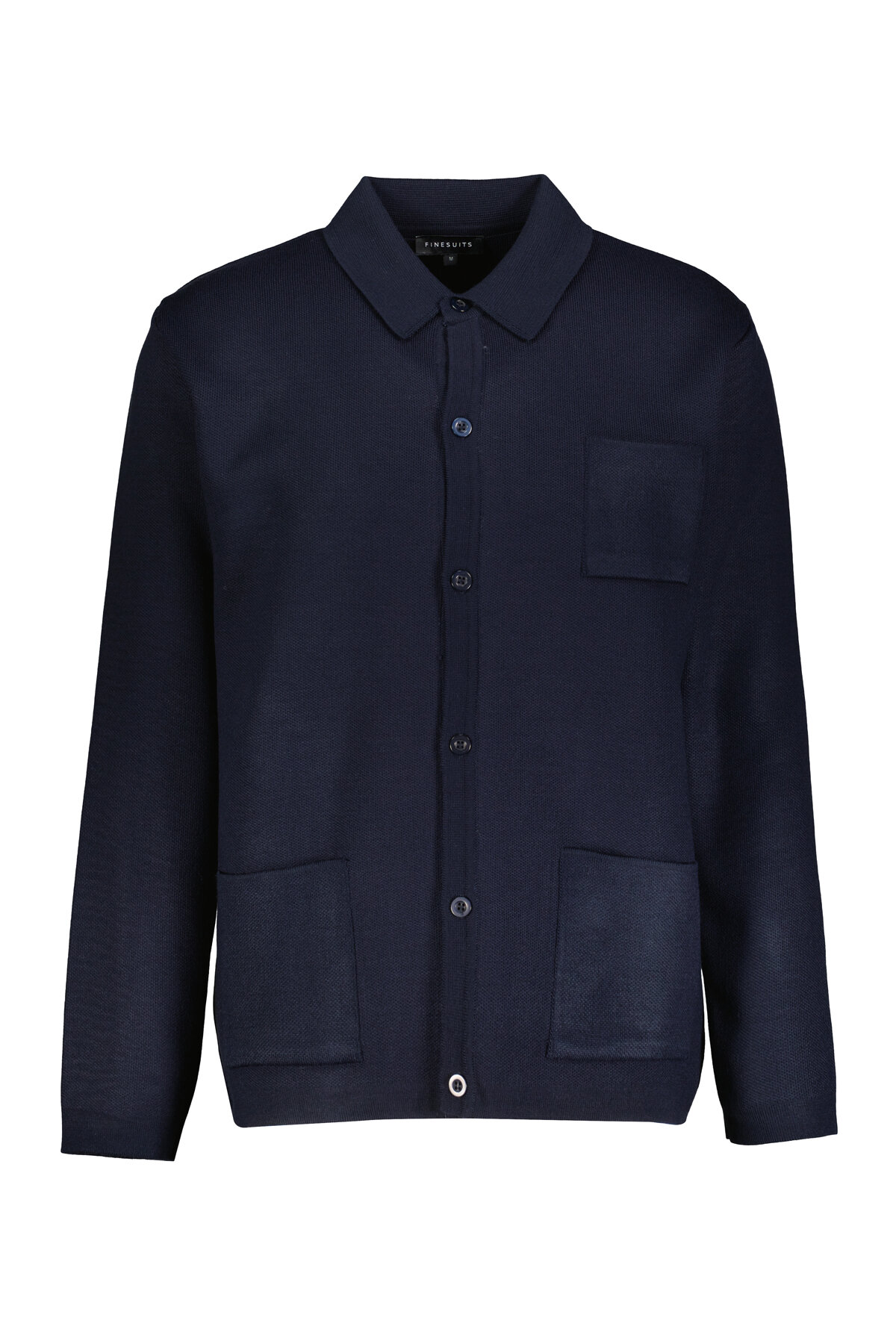 Finesuits Erkek Düz Desenli Hırka 2522201029.PYR