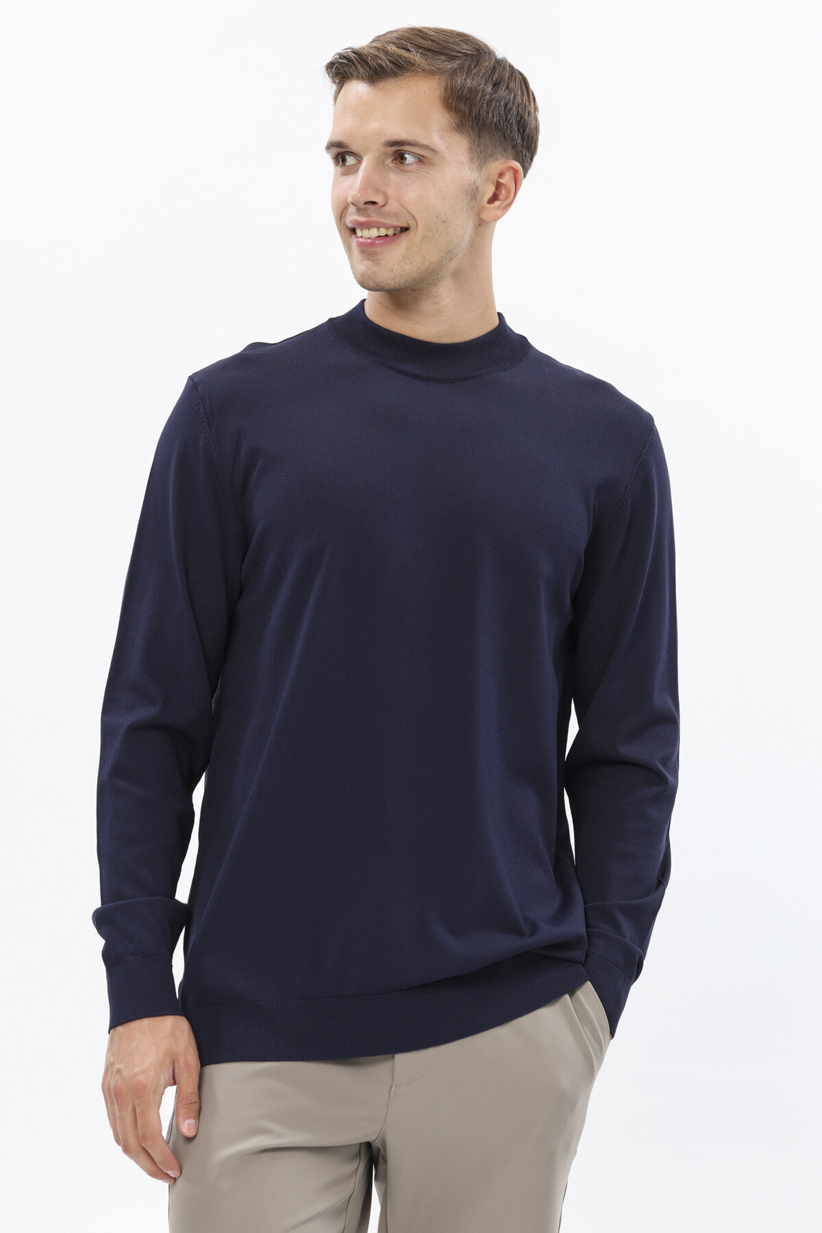 Finesuits Erkek Rayon Karışımlı Kazak 2522201059.RAYCBR