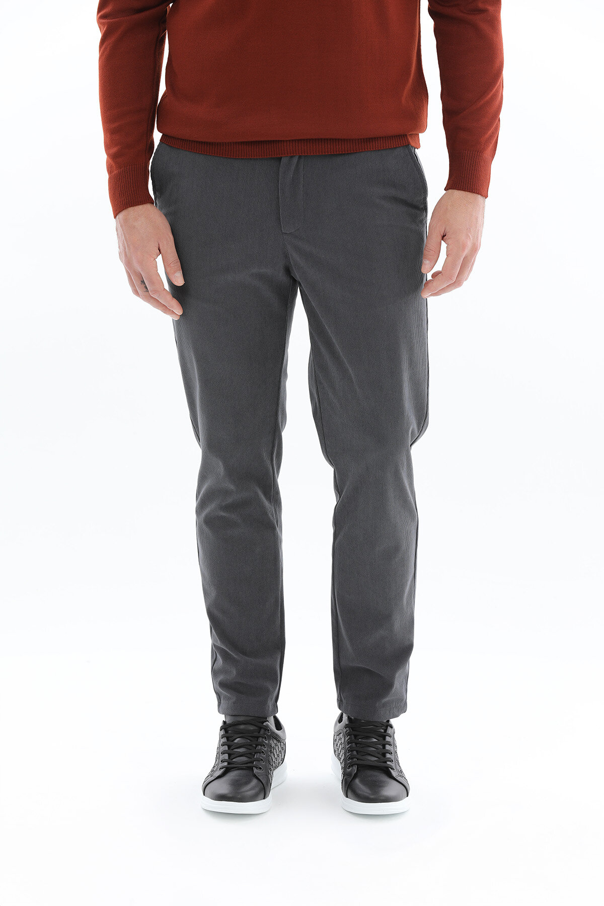 Finesuits Erkek Kadife İpli Pantolon 2522203107.KDFS