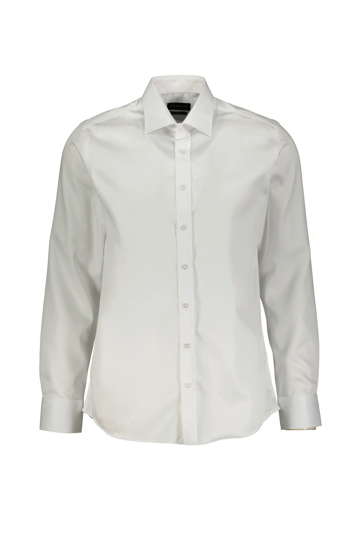 Finesuits Erkek Non-Iron Saten Pamuk Gömlek 2512103112.NONSTS