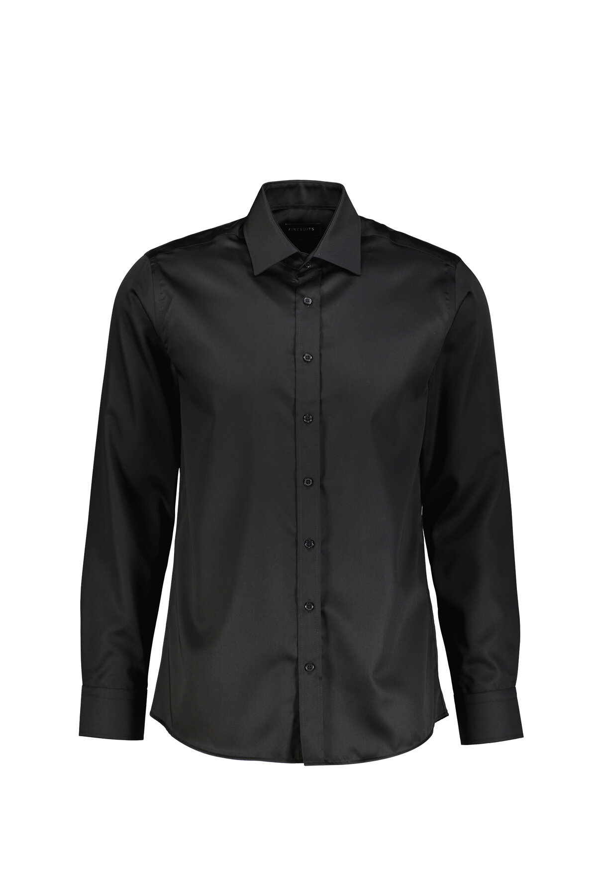 Finesuits Erkek Non-Iron Saten Pamuk Gömlek 2512103112.NONSTS