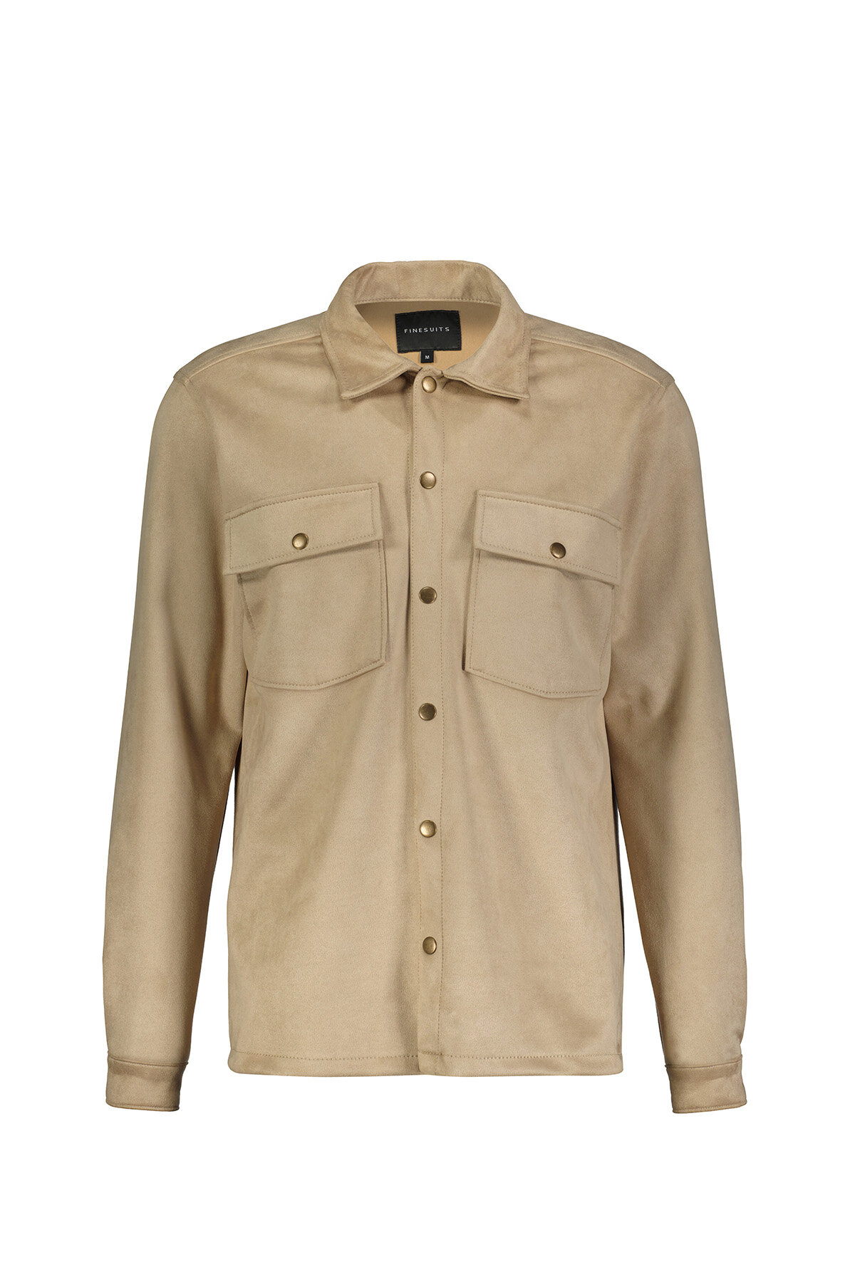 Finesuits Erkek Süet Gömlek 2522205552.STCR