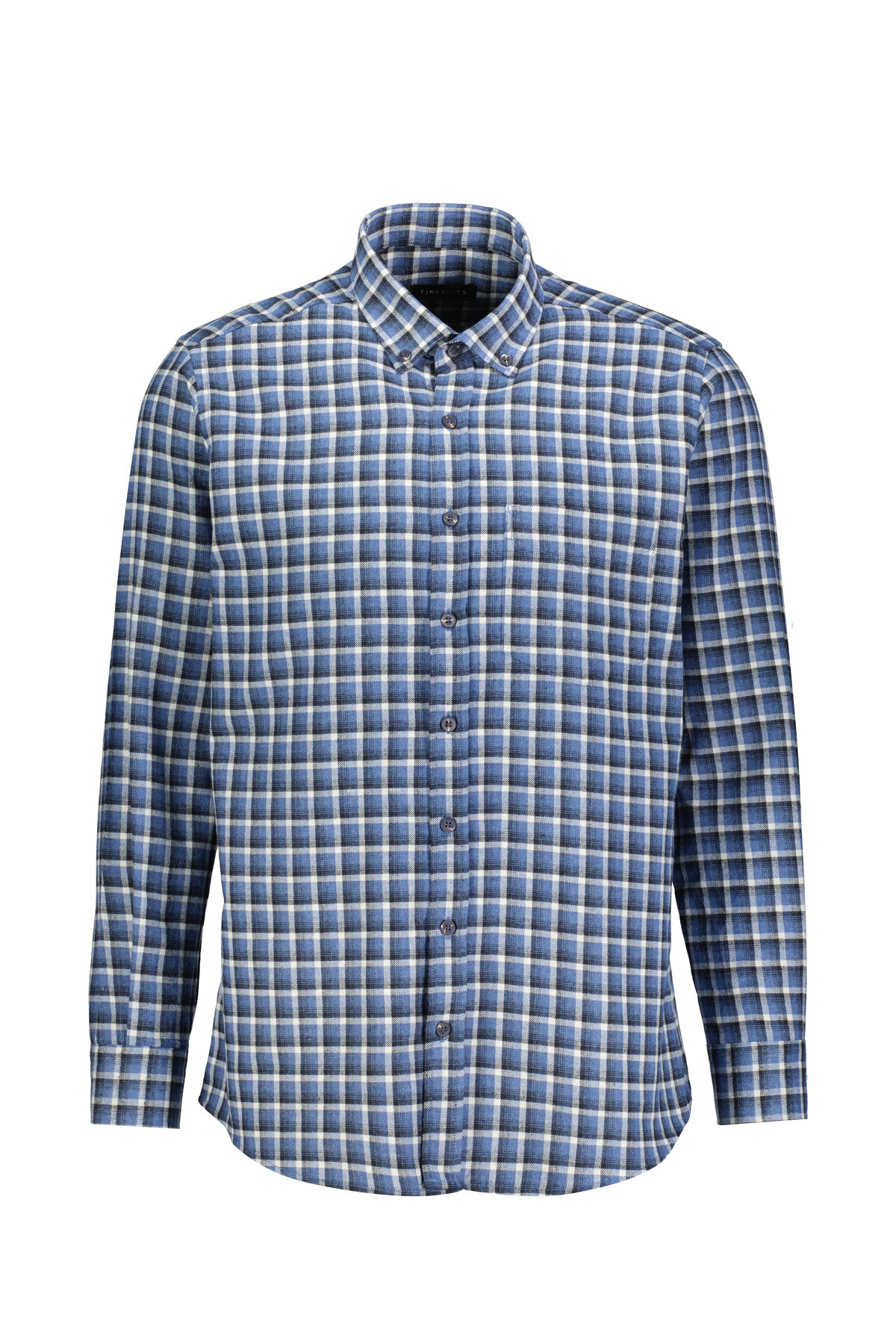 Finesuits Erkek Flanel Ekose Gömlek 2522204016.FEKC