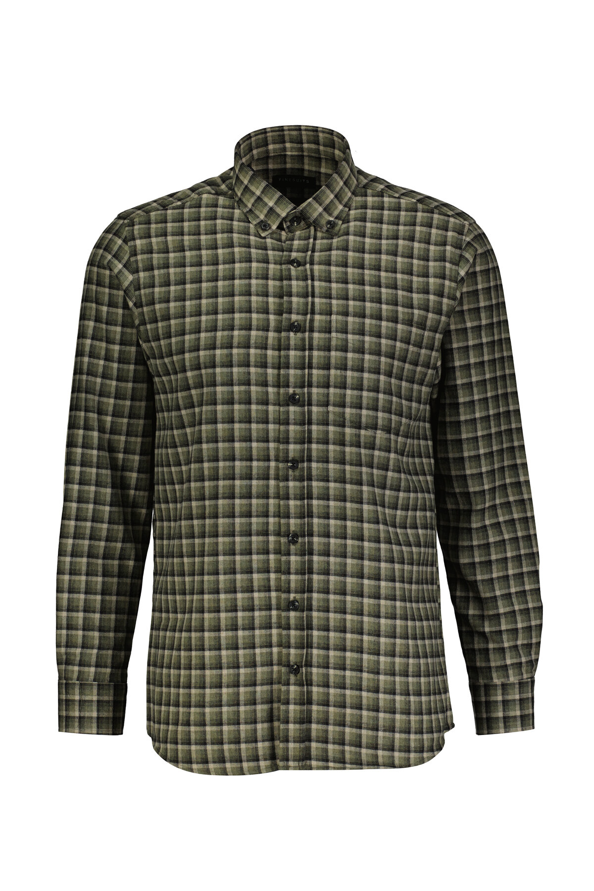 Finesuits Erkek Flanel Ekose Gömlek 2522204016.FEKC