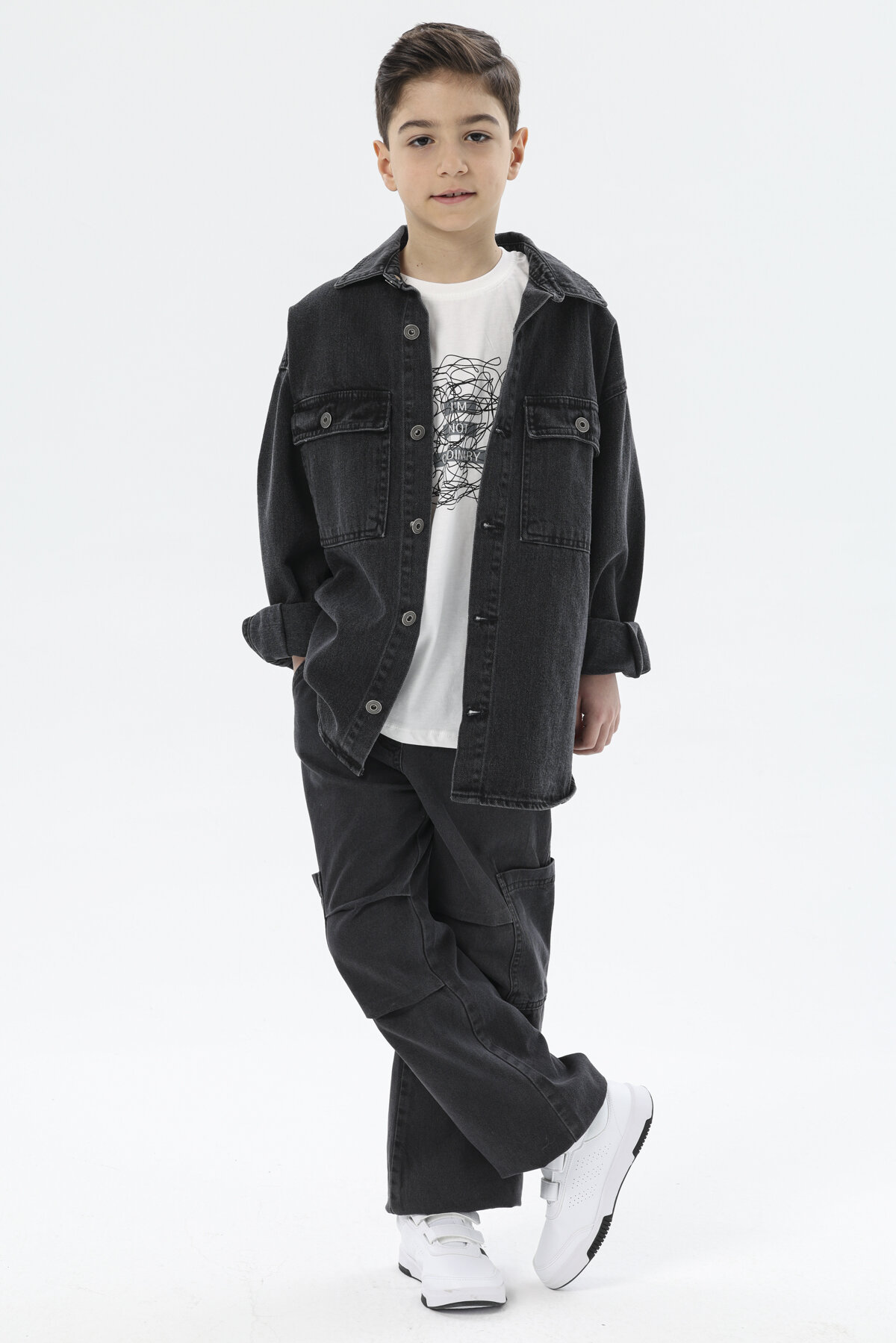 Funfair Kız Çocuk Kot Gömlek 2426201002.J.M7538