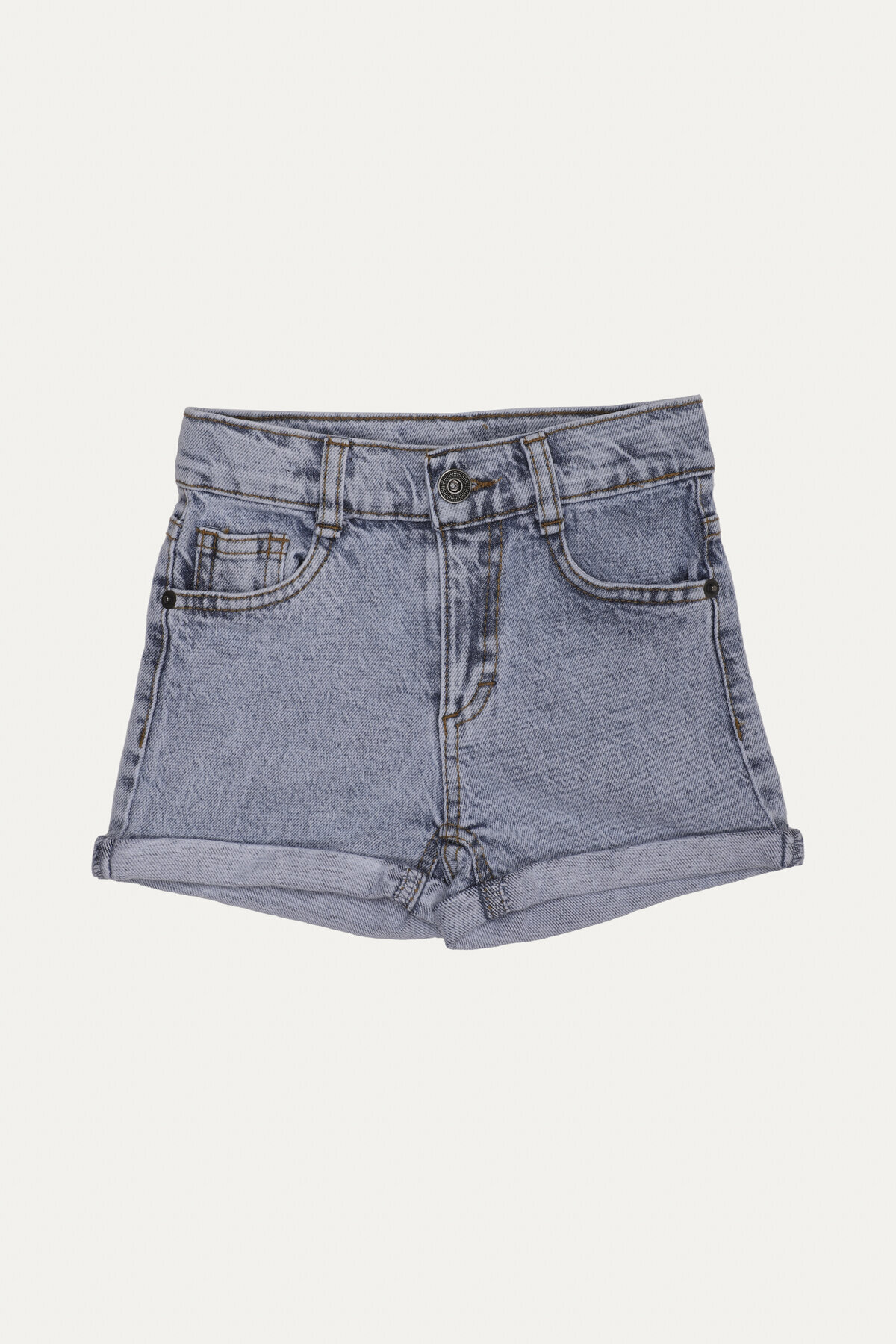 Funfair Kız Çocuk Duble Paça Kot Şort 2516314001.J.K.M0055